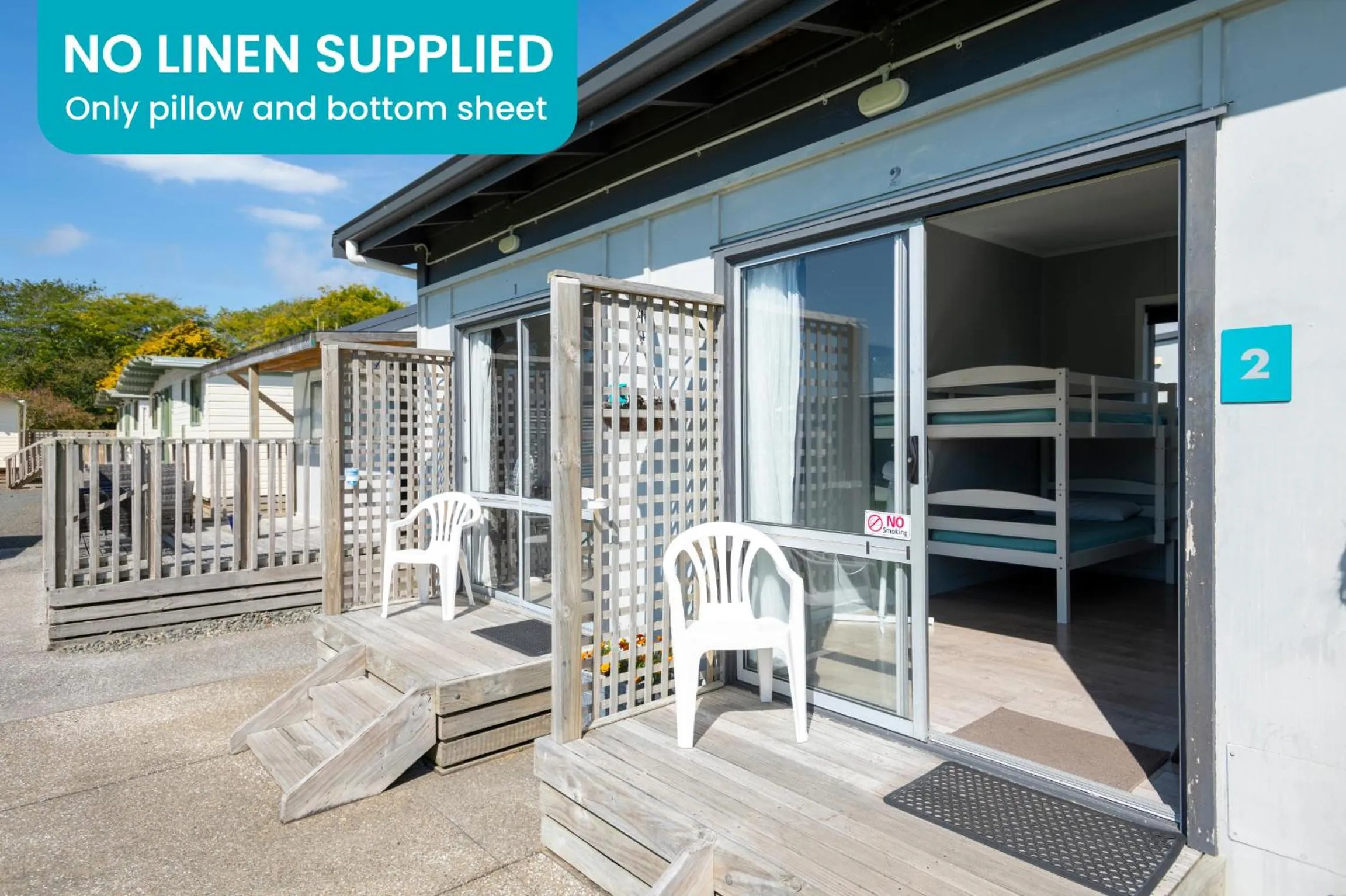 Property building in Riverside Whakatane Holiday Park