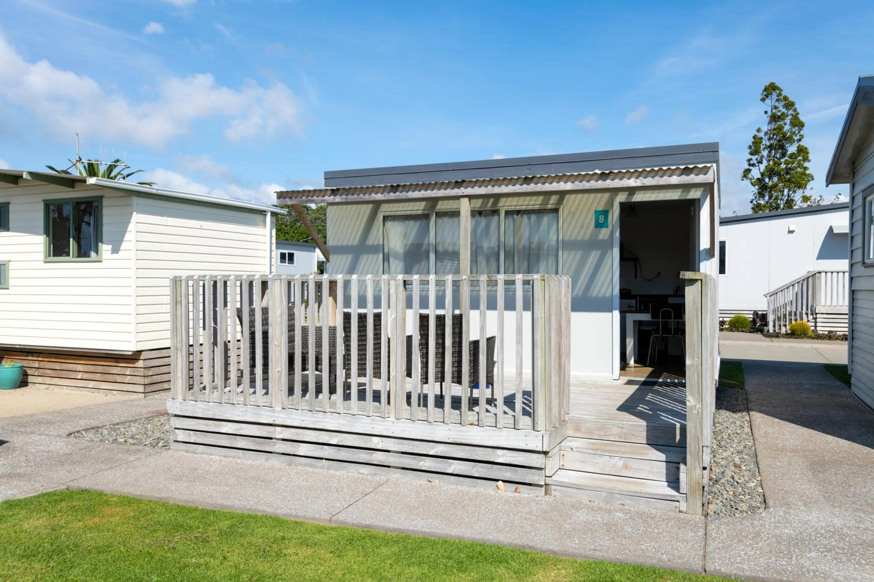 Property building in Riverside Whakatane Holiday Park