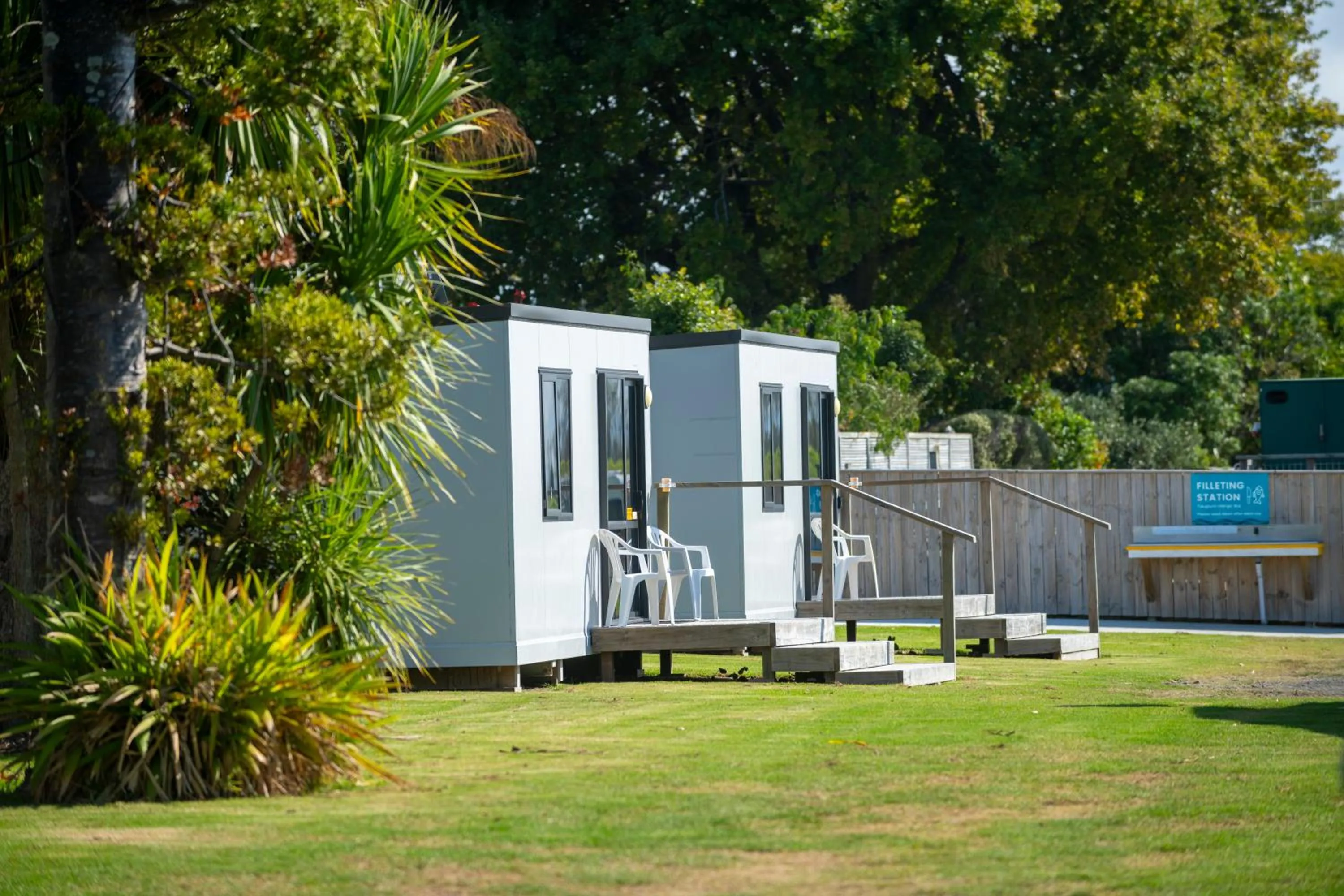 Property building in Riverside Whakatane Holiday Park