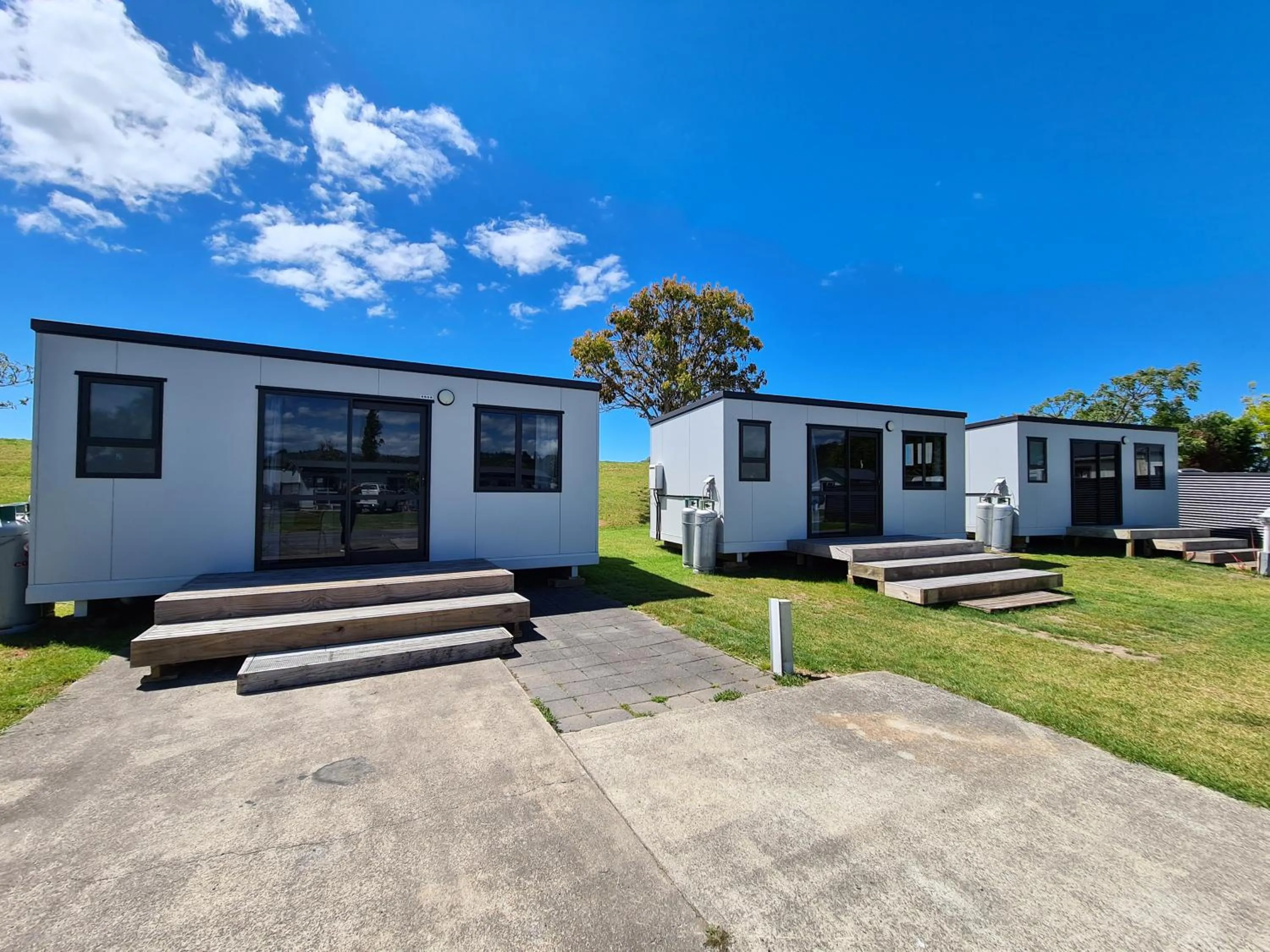 Property building in Riverside Whakatane Holiday Park