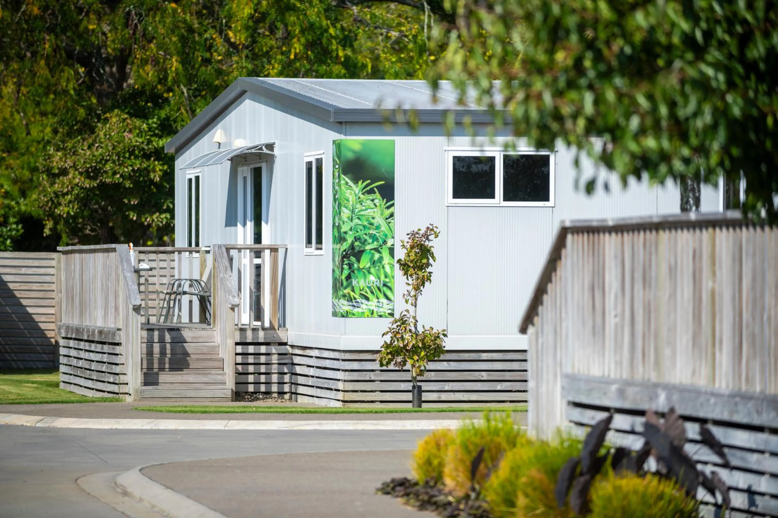 Property building in Riverside Whakatane Holiday Park