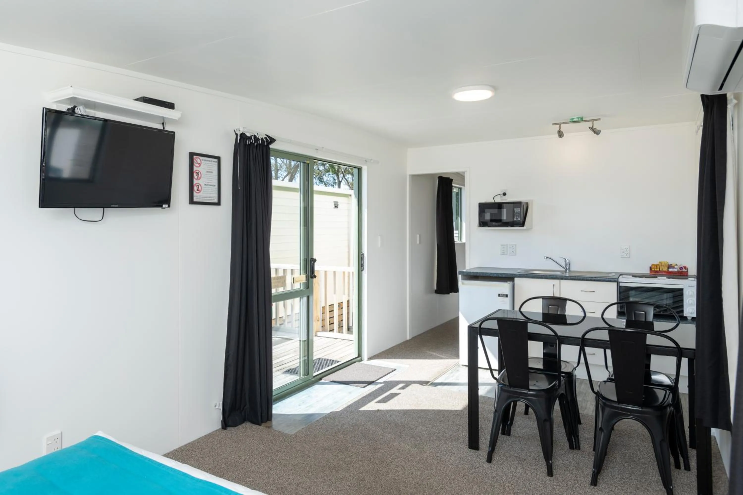 TV and multimedia in Riverside Whakatane Holiday Park