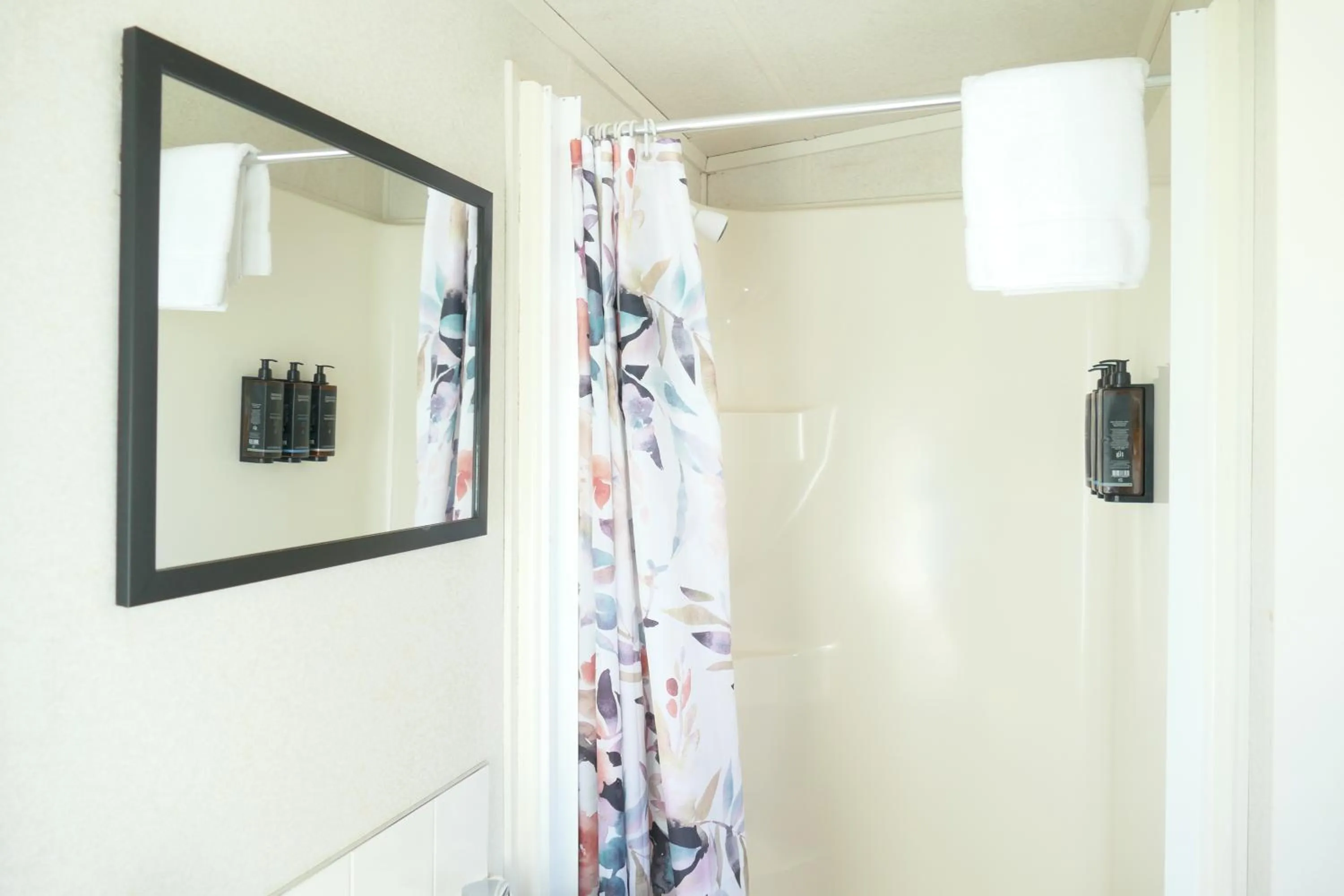 Shower in Riverside Whakatane Holiday Park