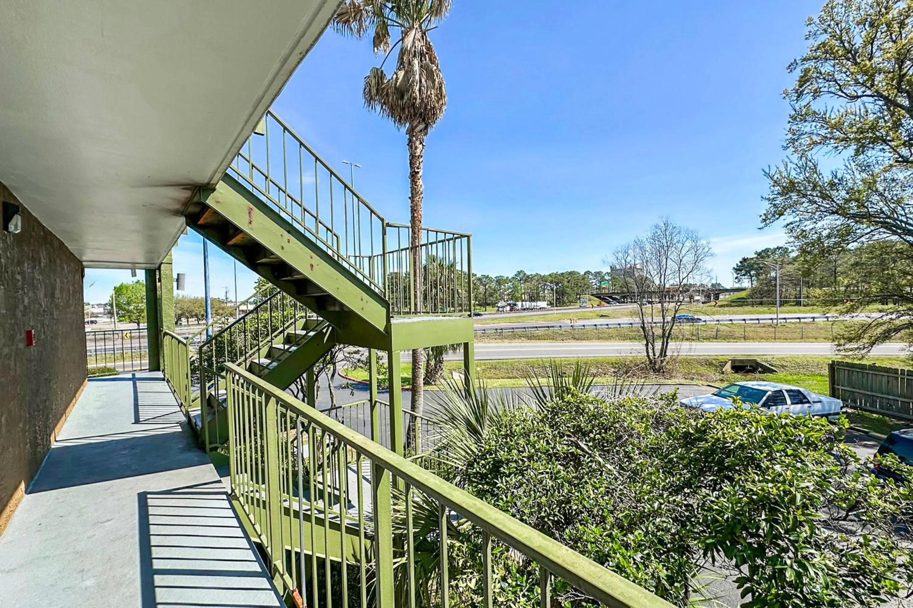 Property building in OYO Hotel Mobile, AL I-65 at Airport Blvd