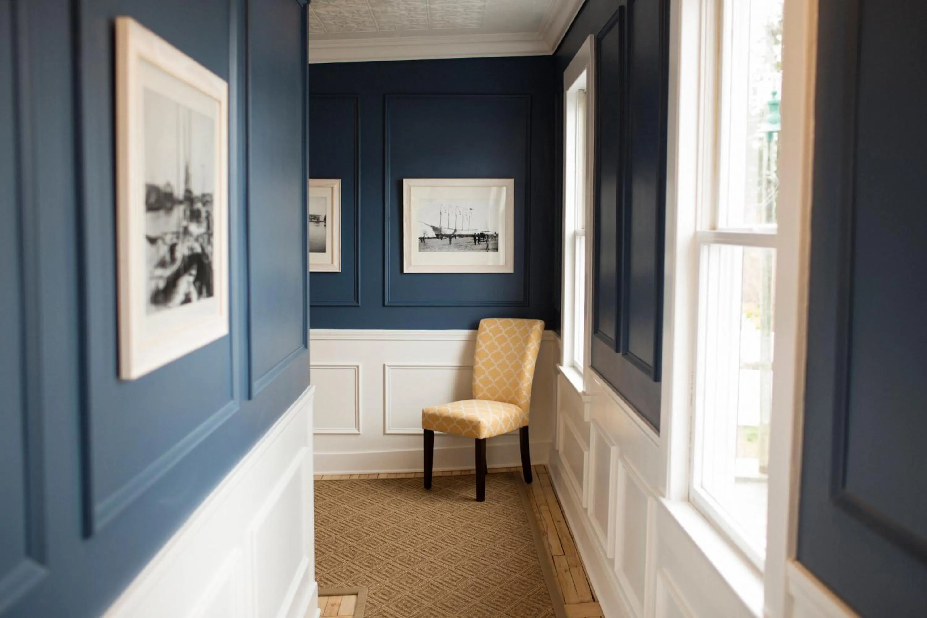 Decorative detail in The Whaler's Inn