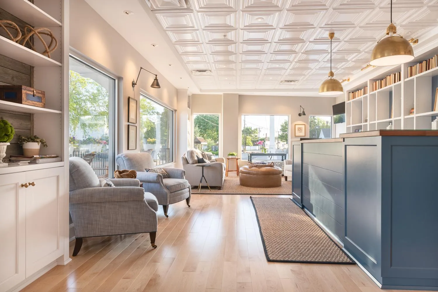 Lobby or reception in The Whaler's Inn