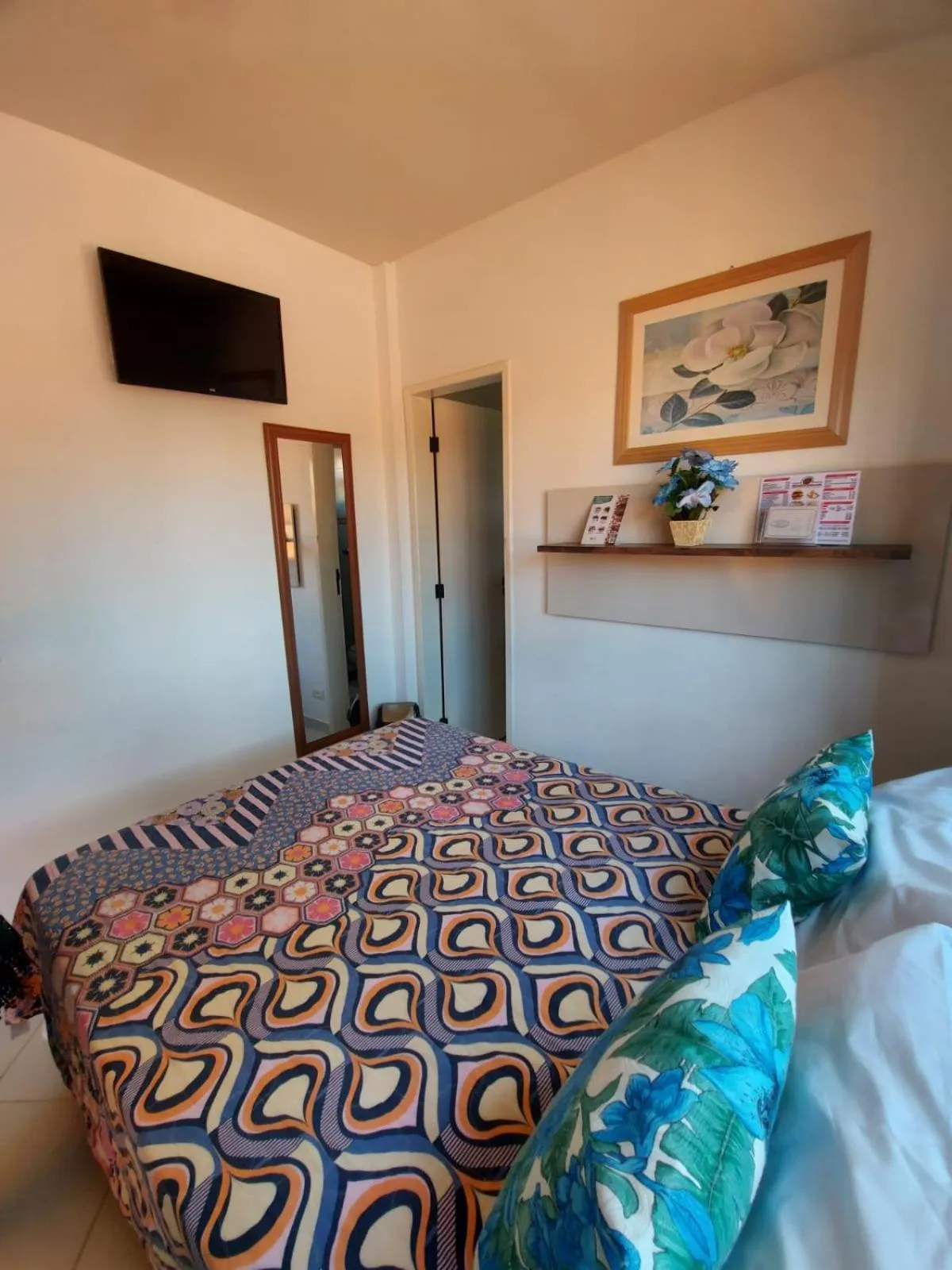 Bed in Pousada Santo Aleixo