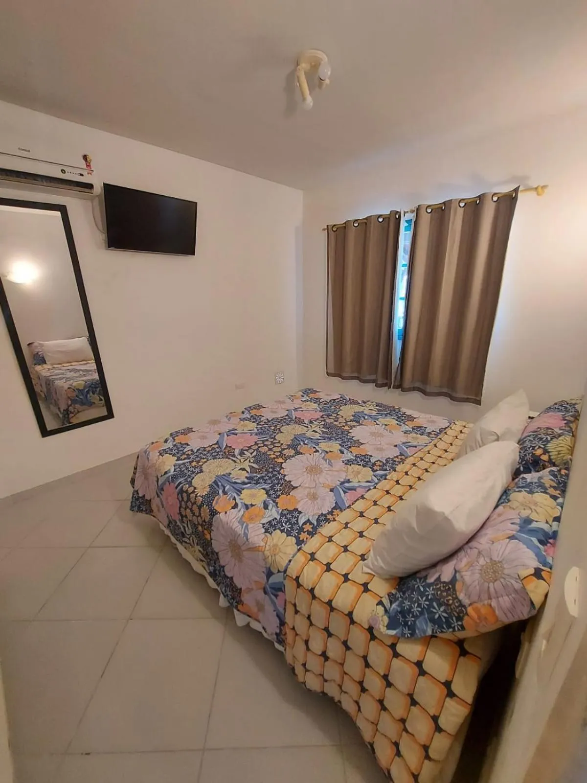 Bed in Pousada Santo Aleixo