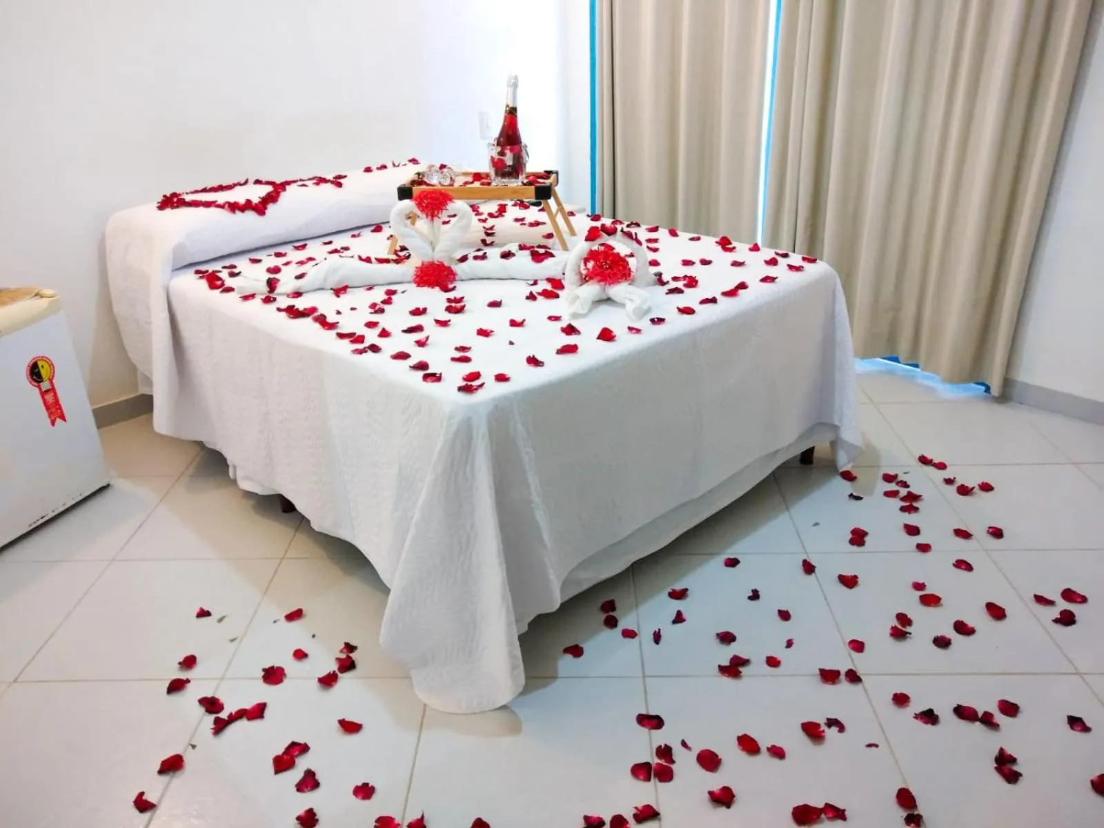 Bed in Pousada Santo Aleixo