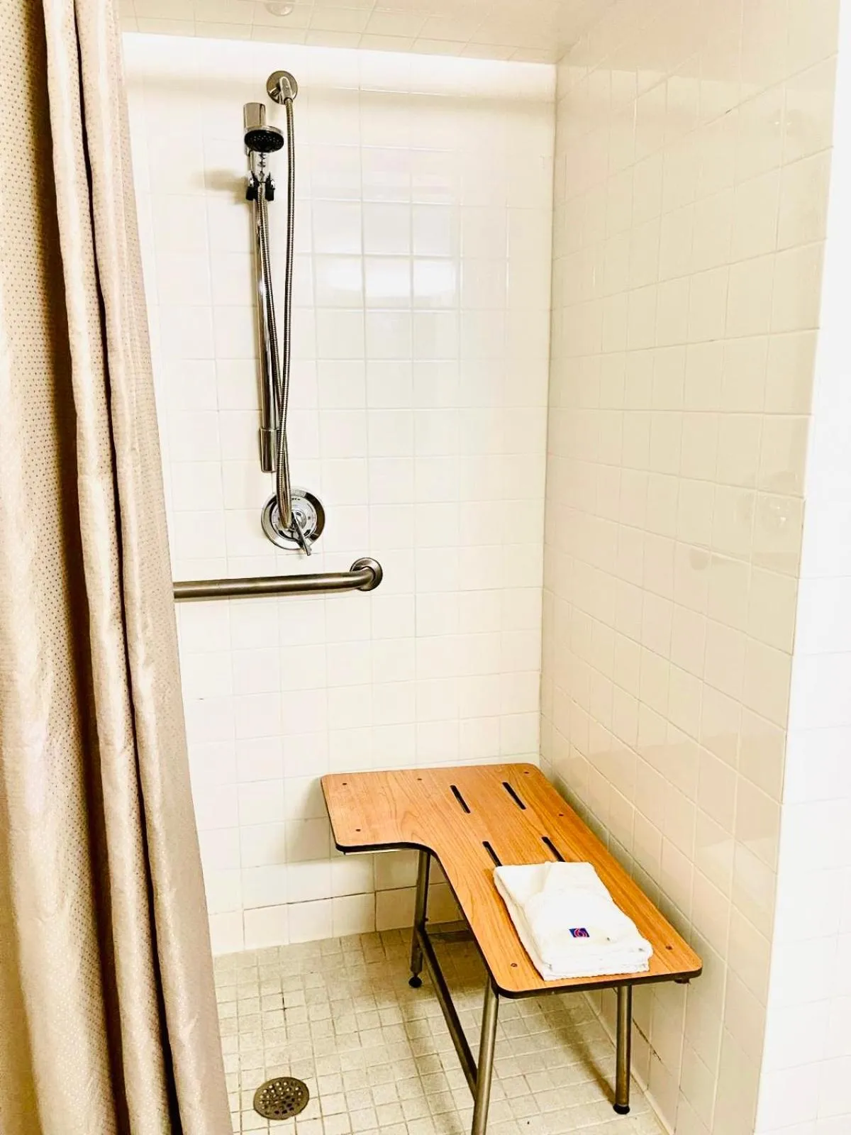 Bathroom in Motel 6-Springfield, IL I-55 I-72