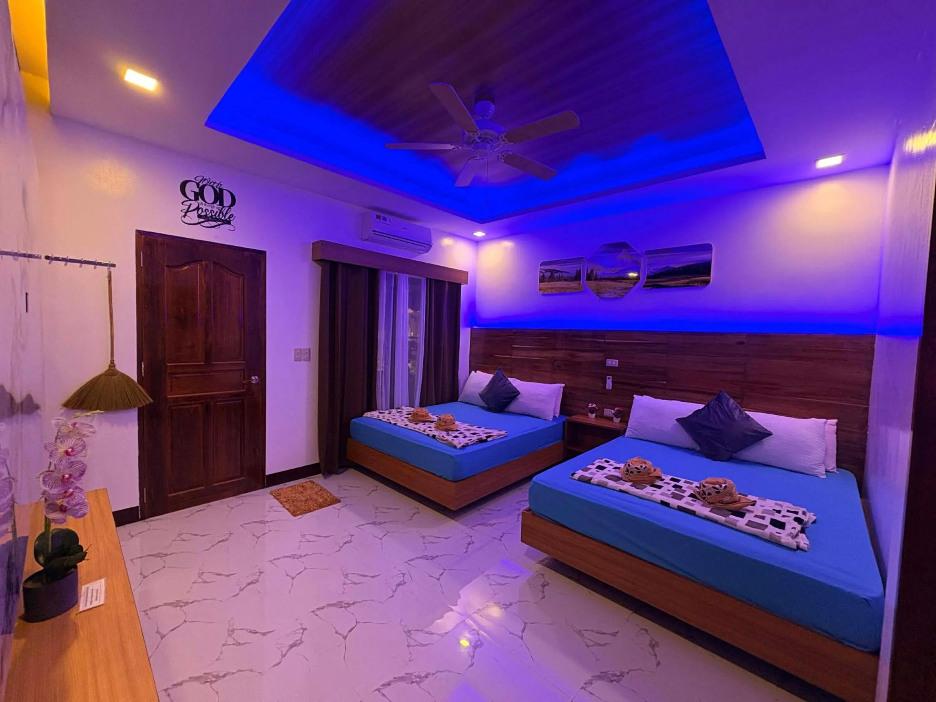 Bedroom, Bed in Mina Grande Beach Cottages