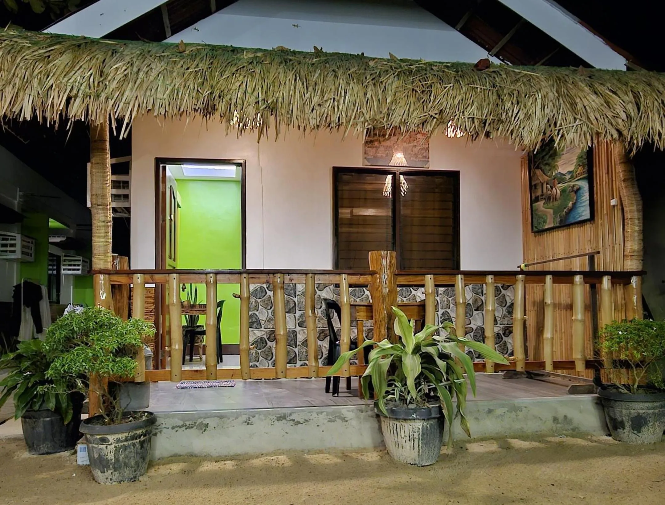 Night in Mina Grande Beach Cottages