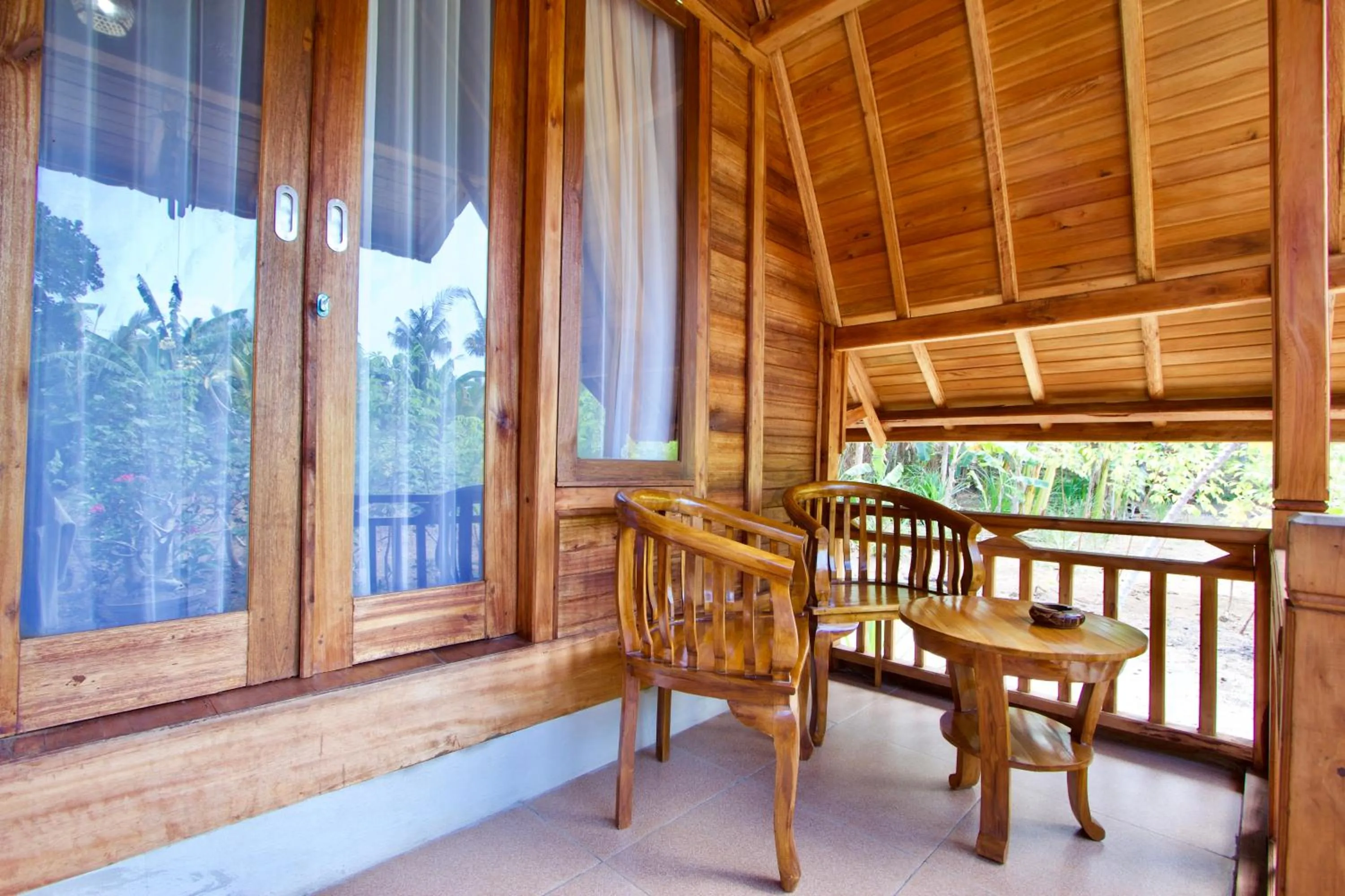 Balcony/Terrace in Nusa Penida Pudak Nature Bungalow