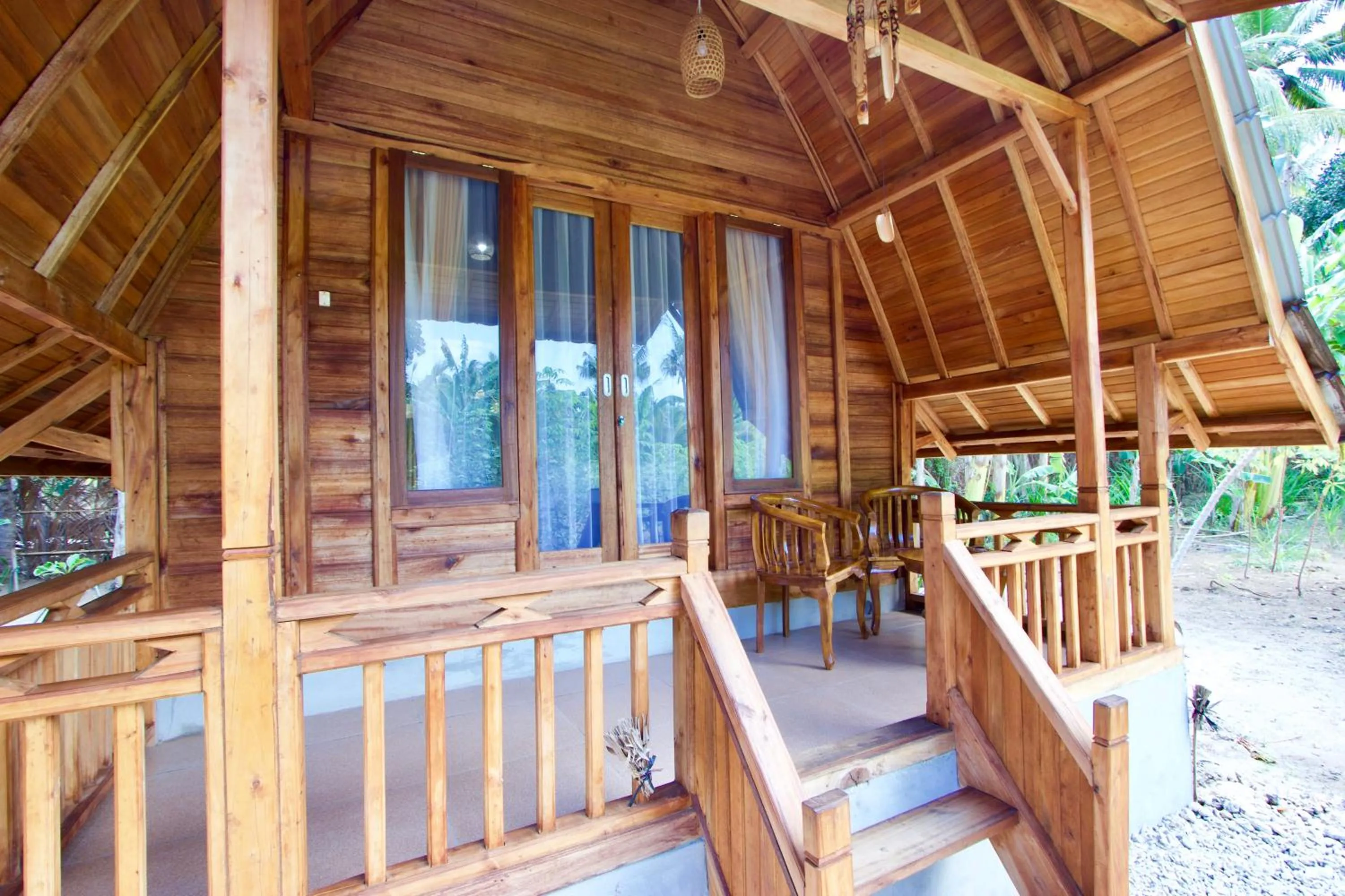 Balcony/Terrace in Nusa Penida Pudak Nature Bungalow