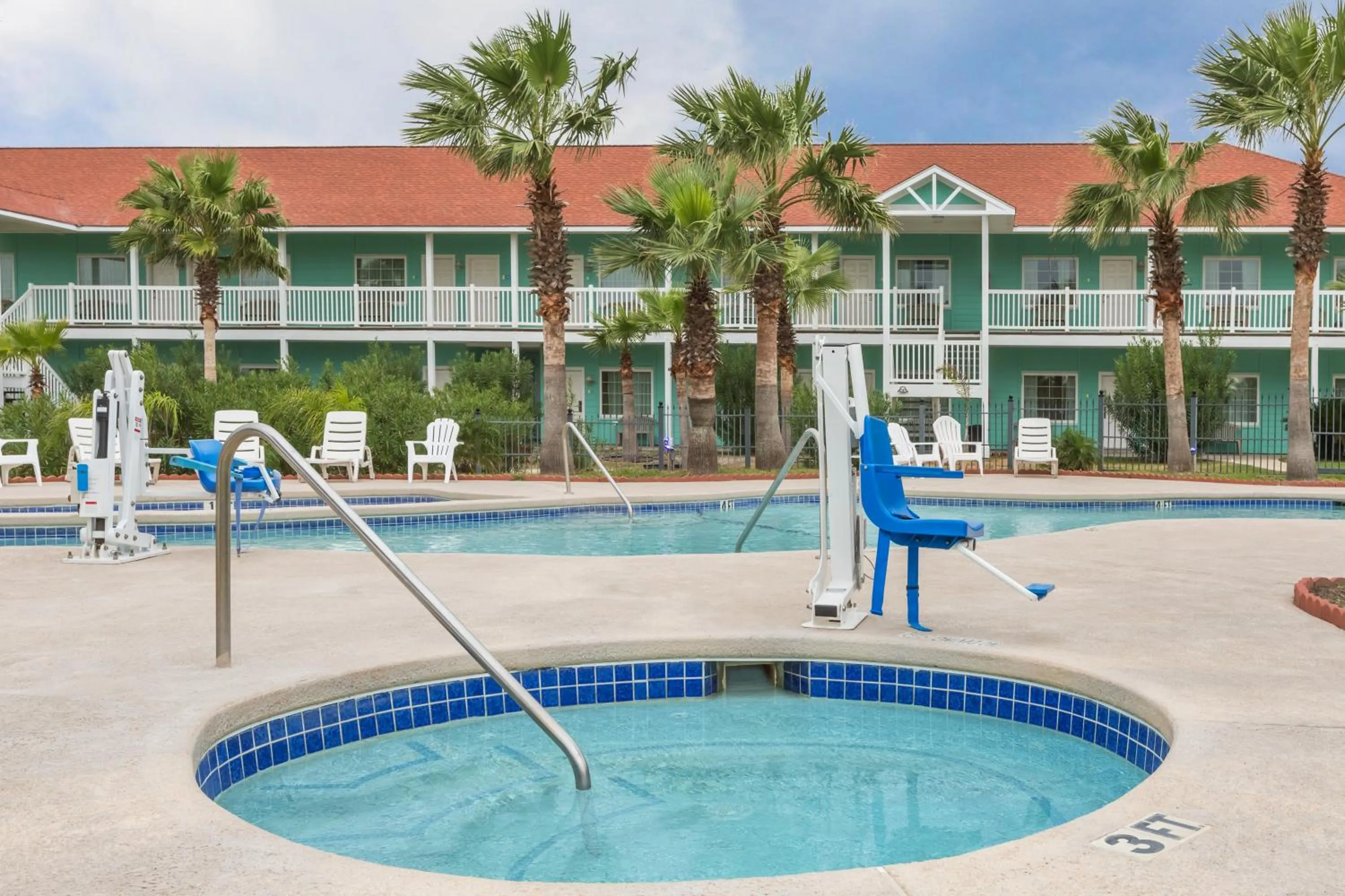 Swimming pool in Days Inn by Wyndham Port Aransas TX