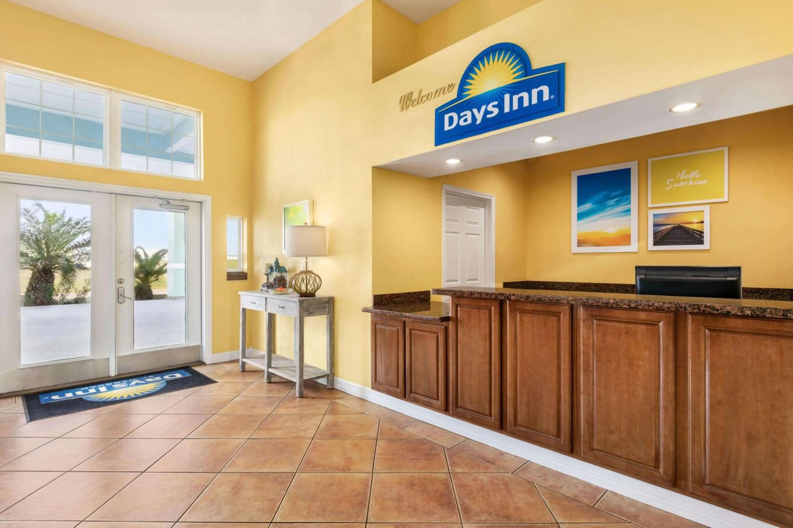 Lobby or reception in Days Inn by Wyndham Port Aransas TX