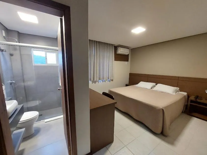 Bed in Príncipe Hotel