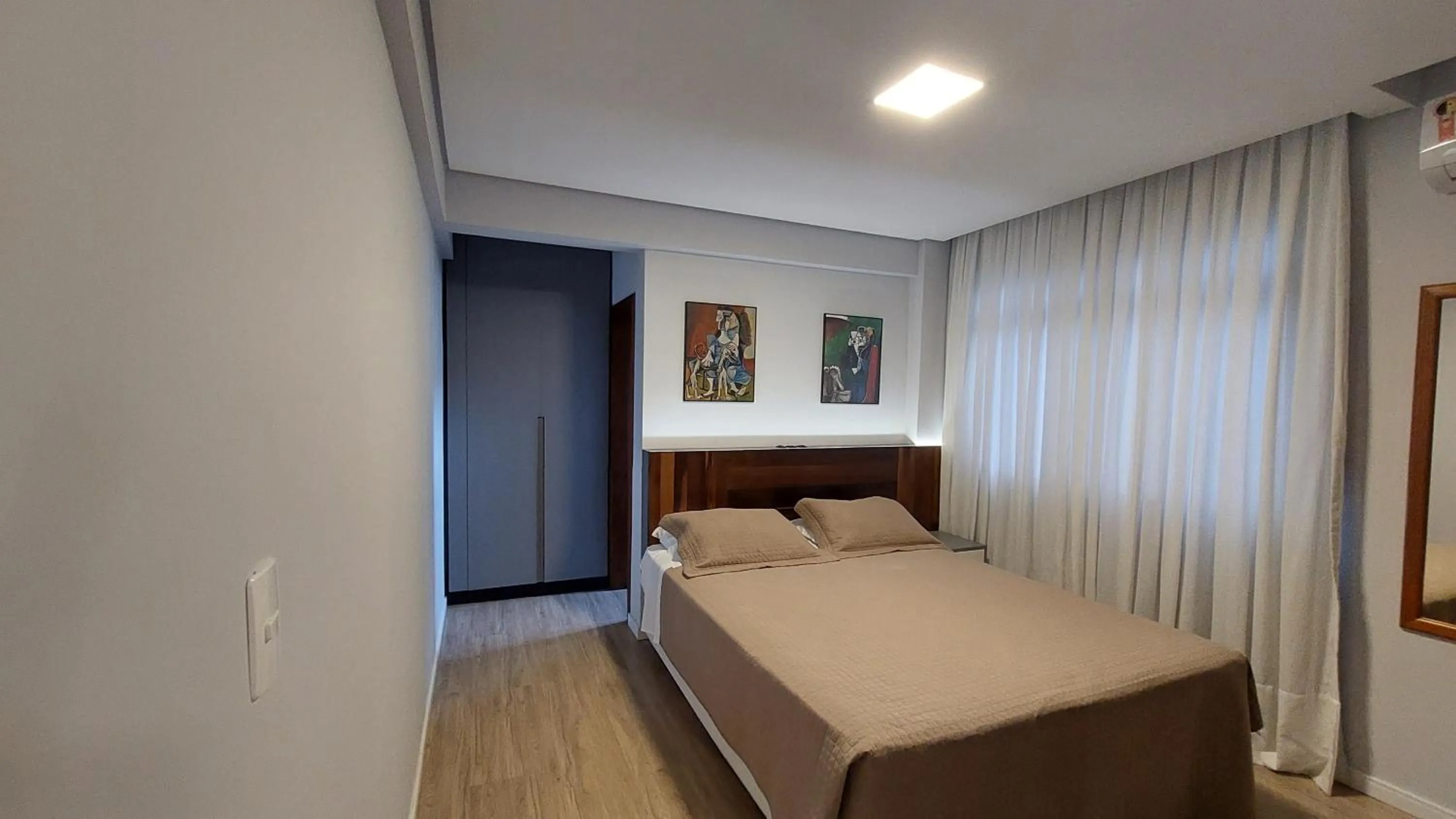 Bed in Príncipe Hotel