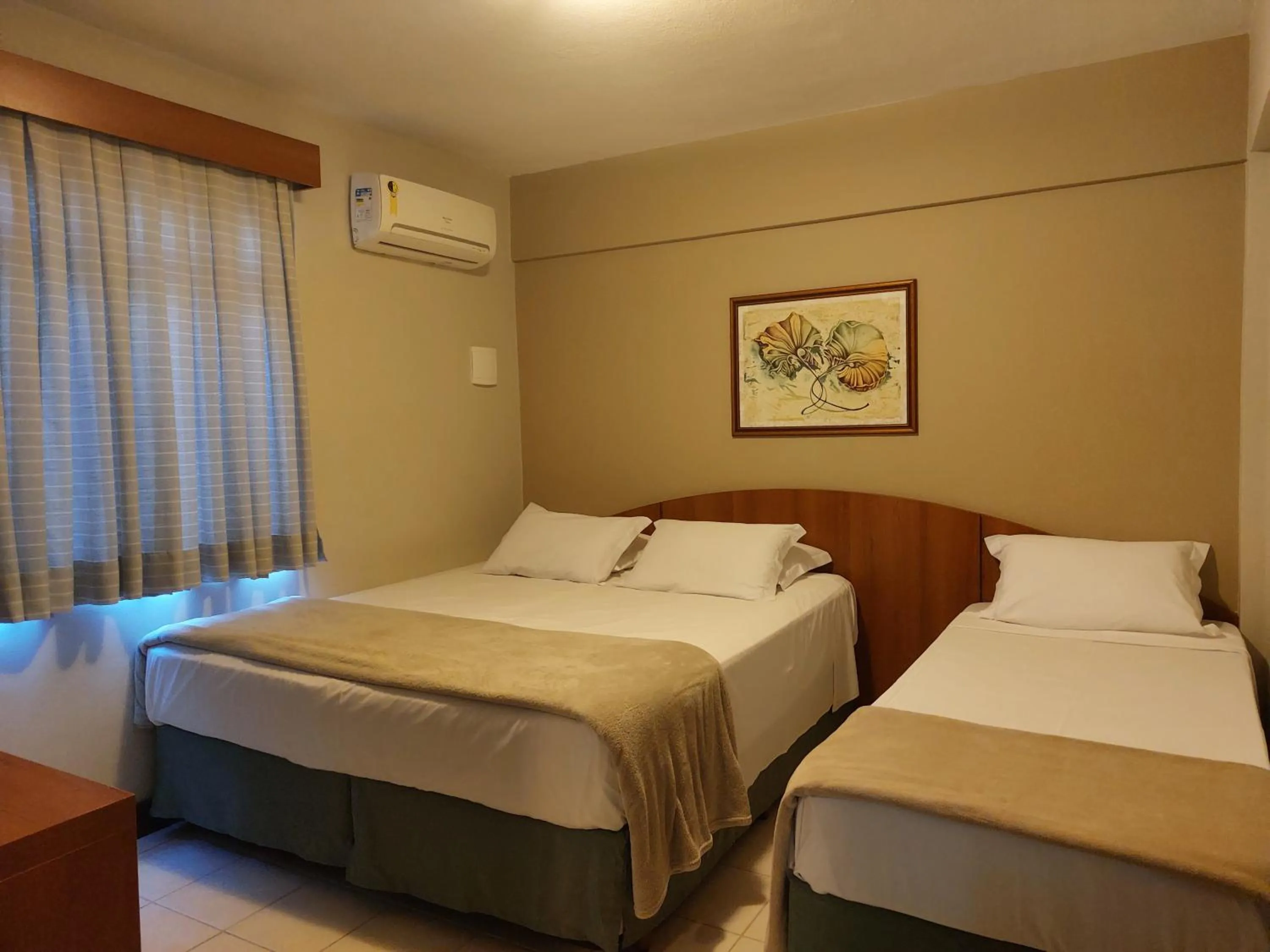 Bed in Príncipe Hotel