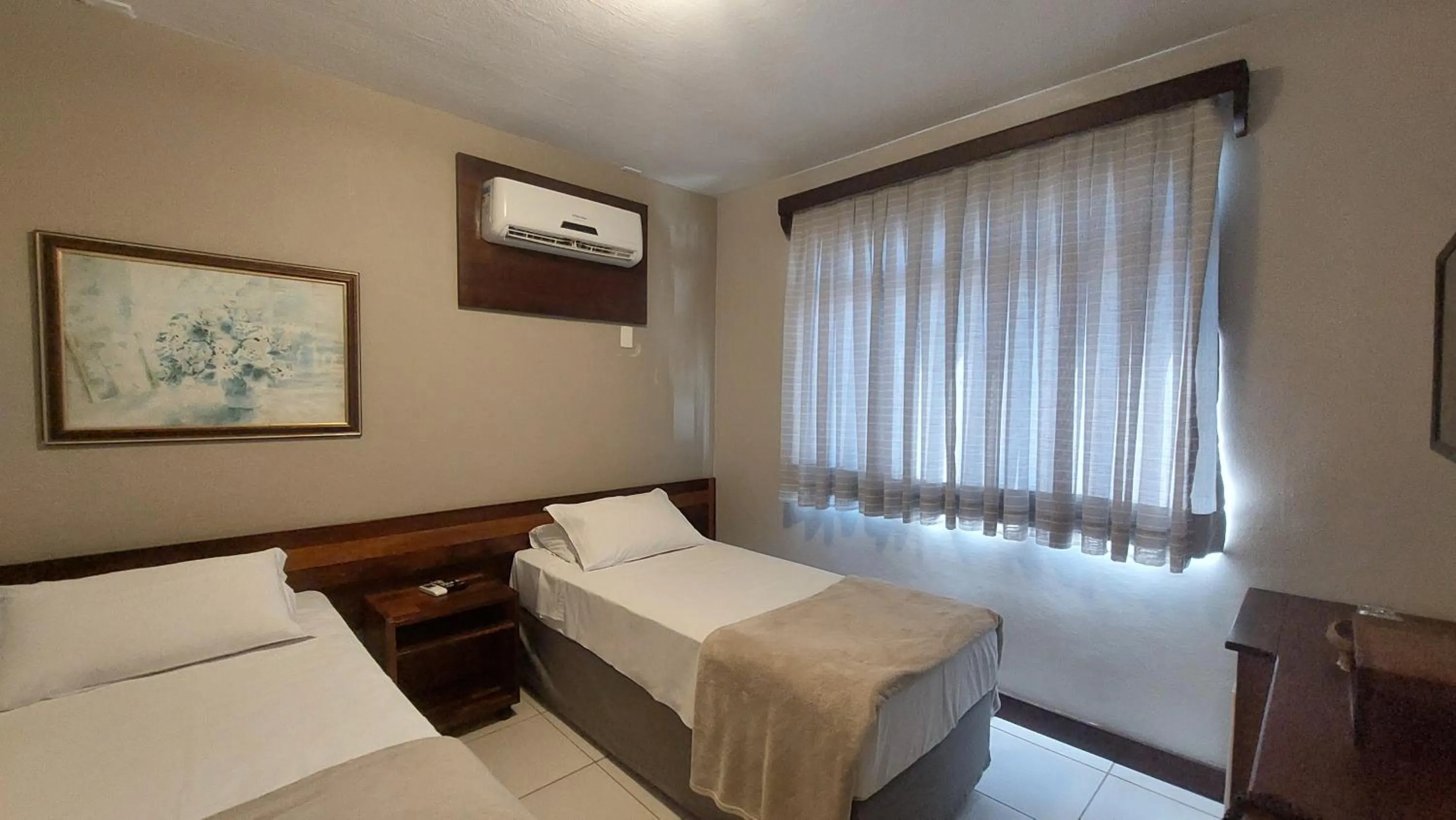 Bed in Príncipe Hotel