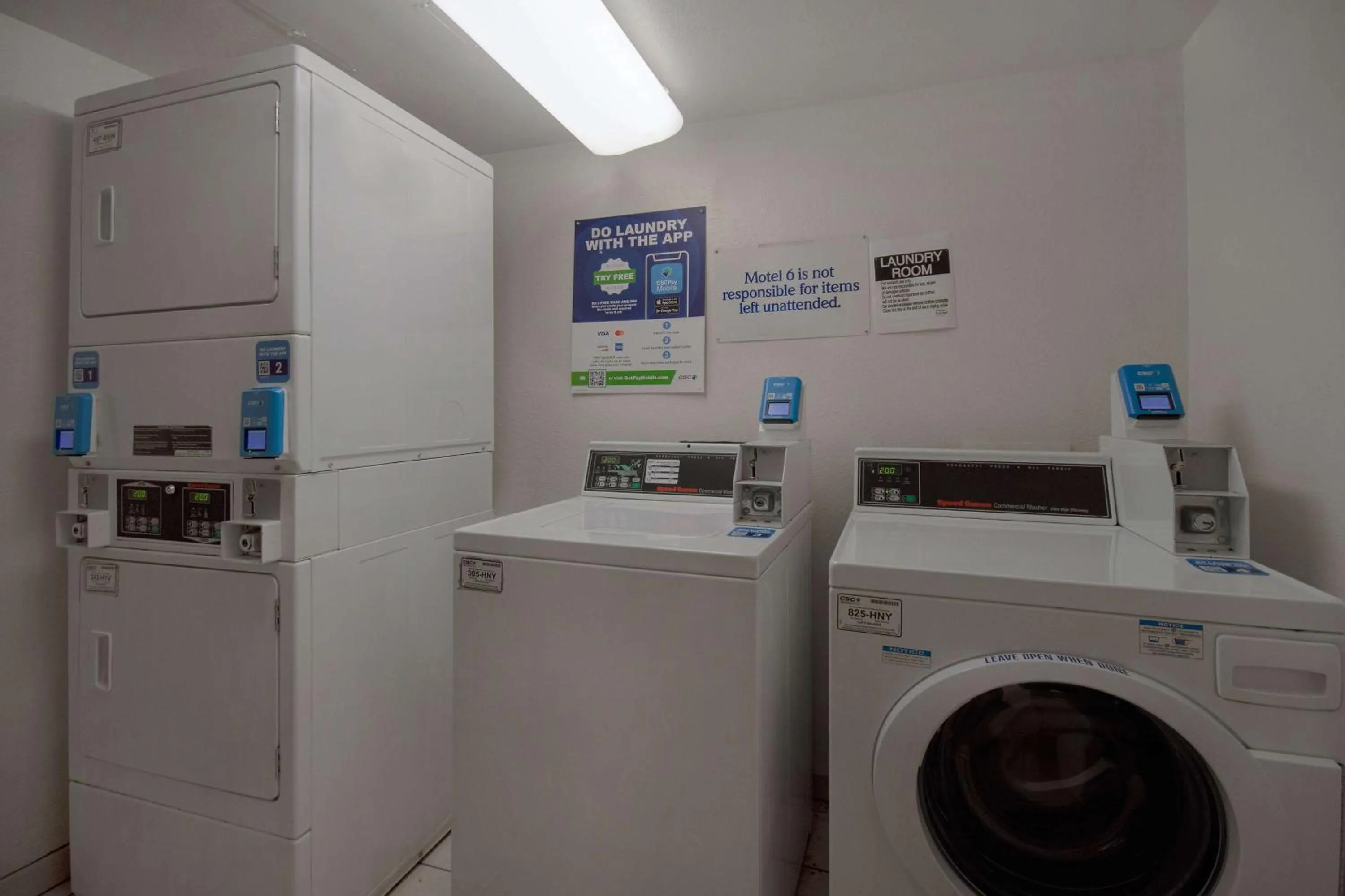 laundry in Motel 6-Merrillville, IN