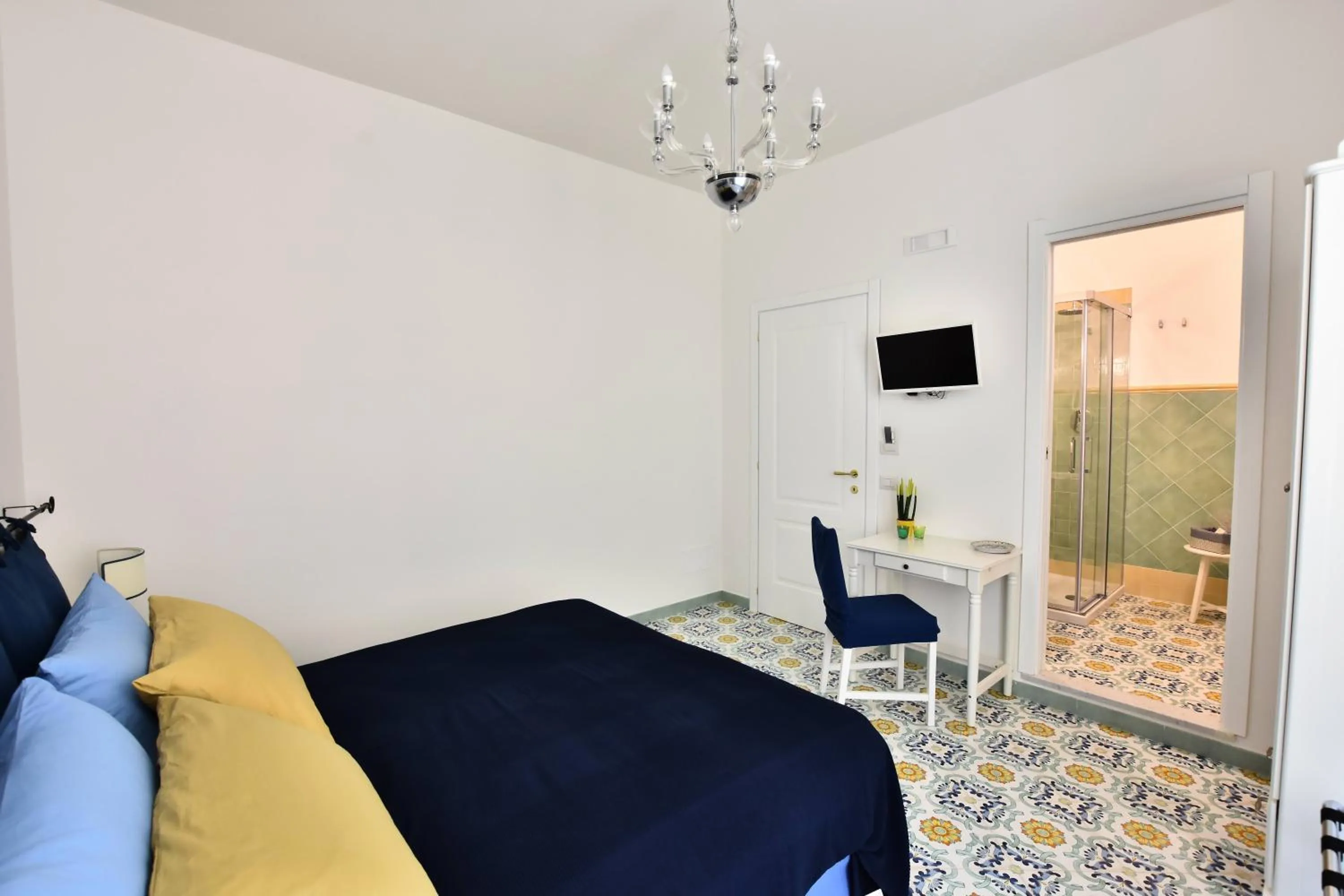 Bed in Il Gelsomino Amalfi