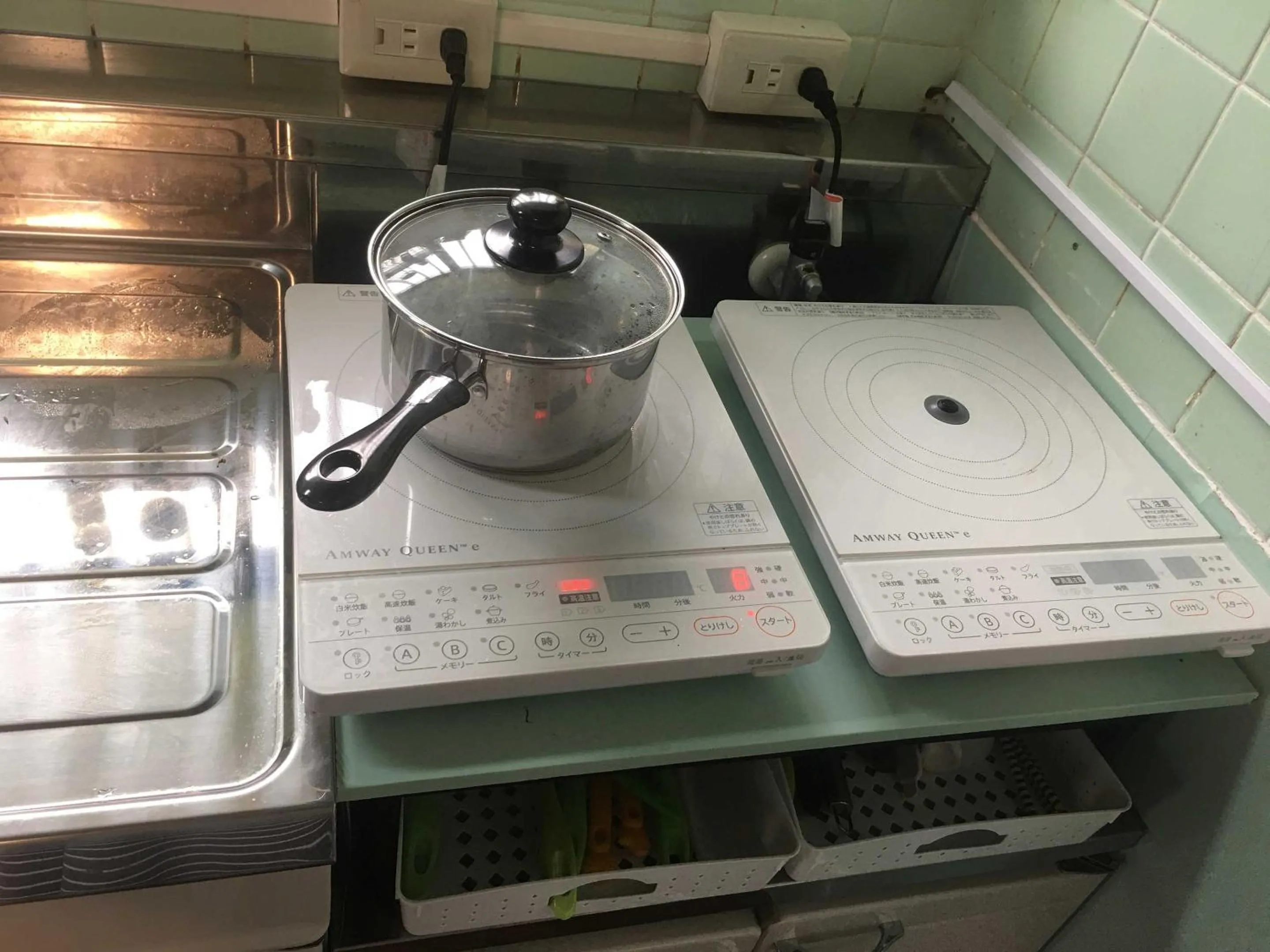 Kitchen or kitchenette in Minnkayado intoparitosura