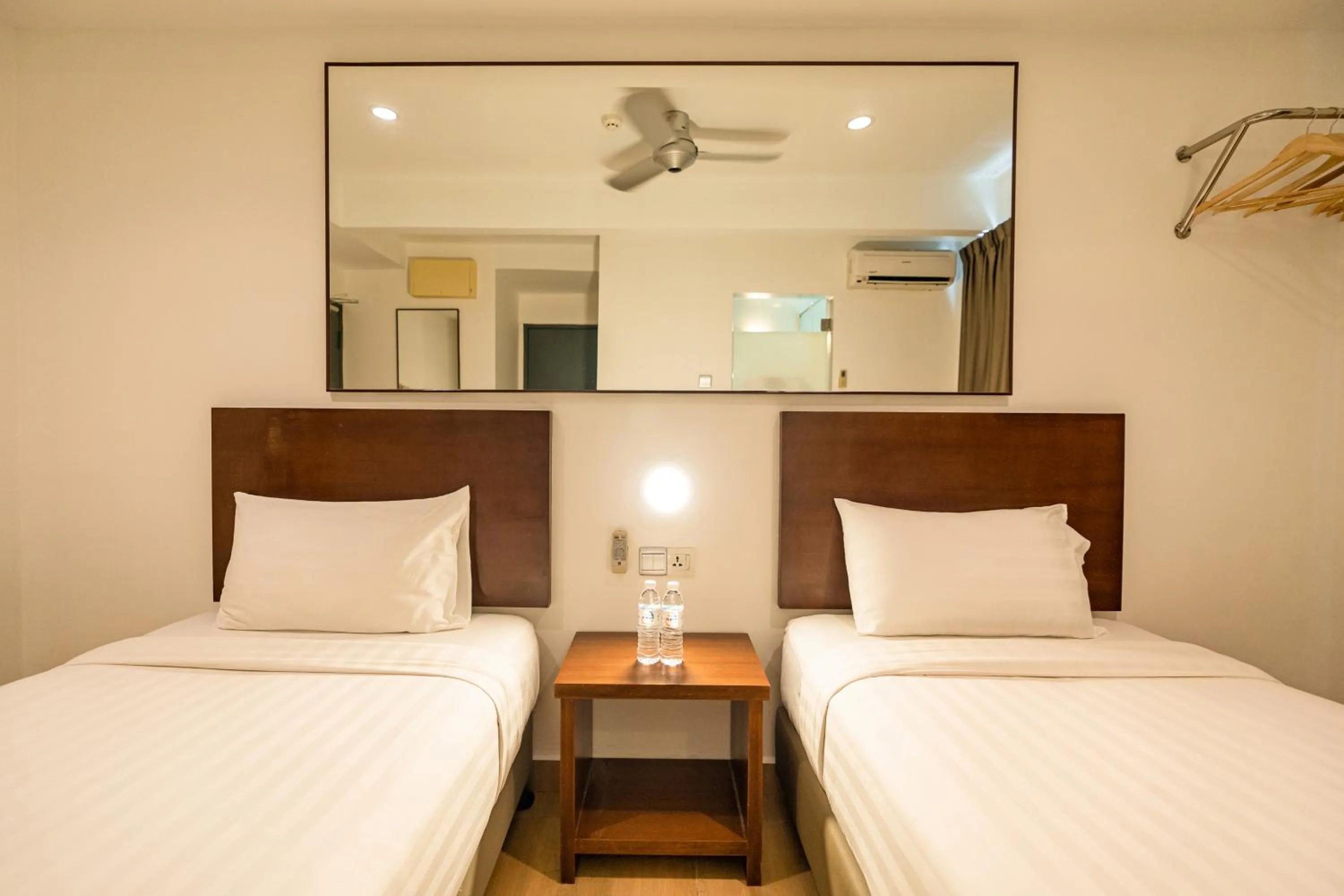 Bed in Tune Hotel Georgetown Penang