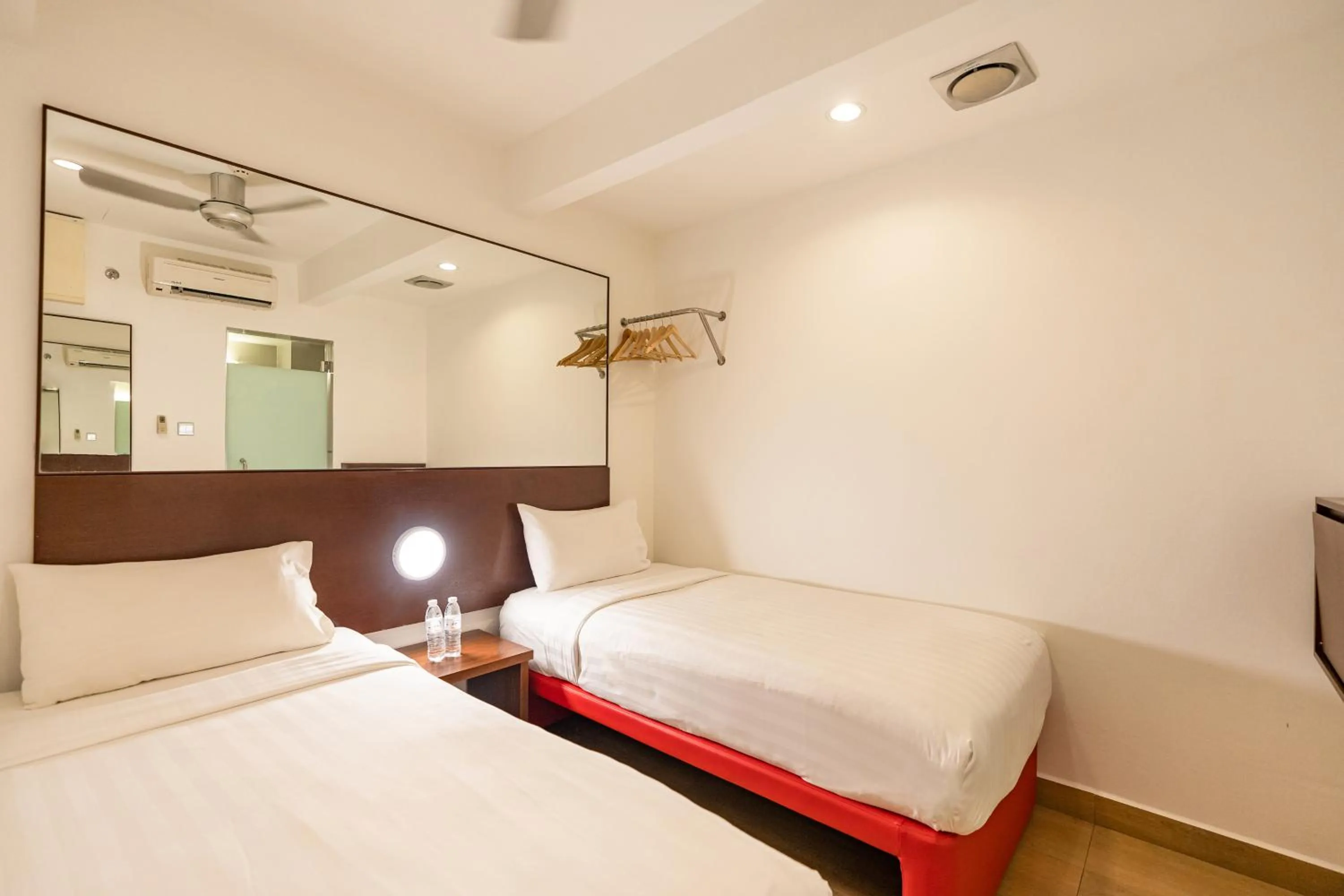 Bed in Tune Hotel Georgetown Penang