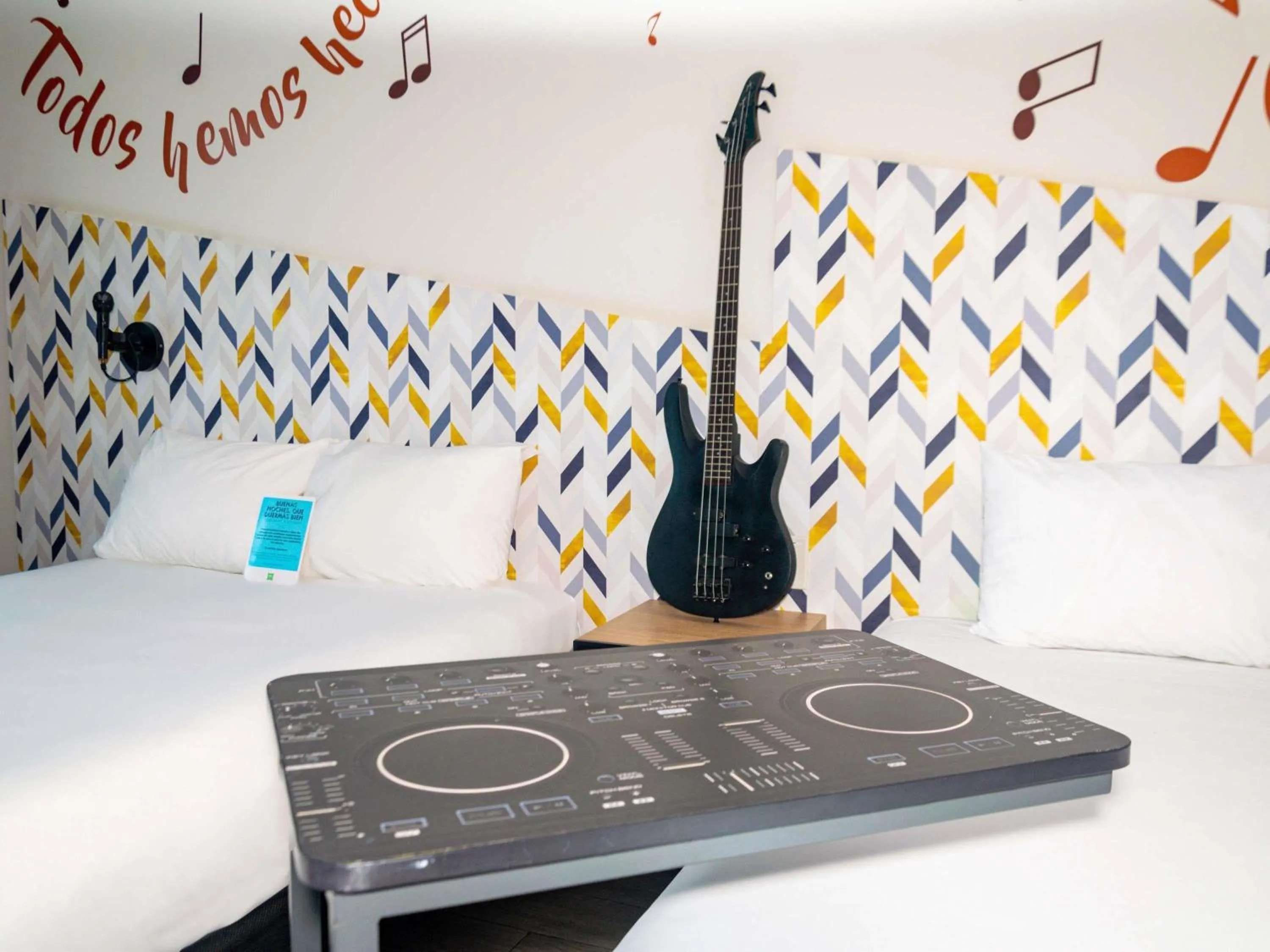 Bedroom, Bed in Ibis Styles Merida Galerias