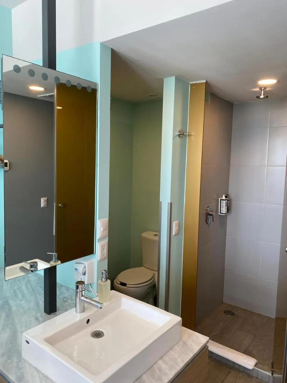 Bathroom in Ibis Styles Merida Galerias