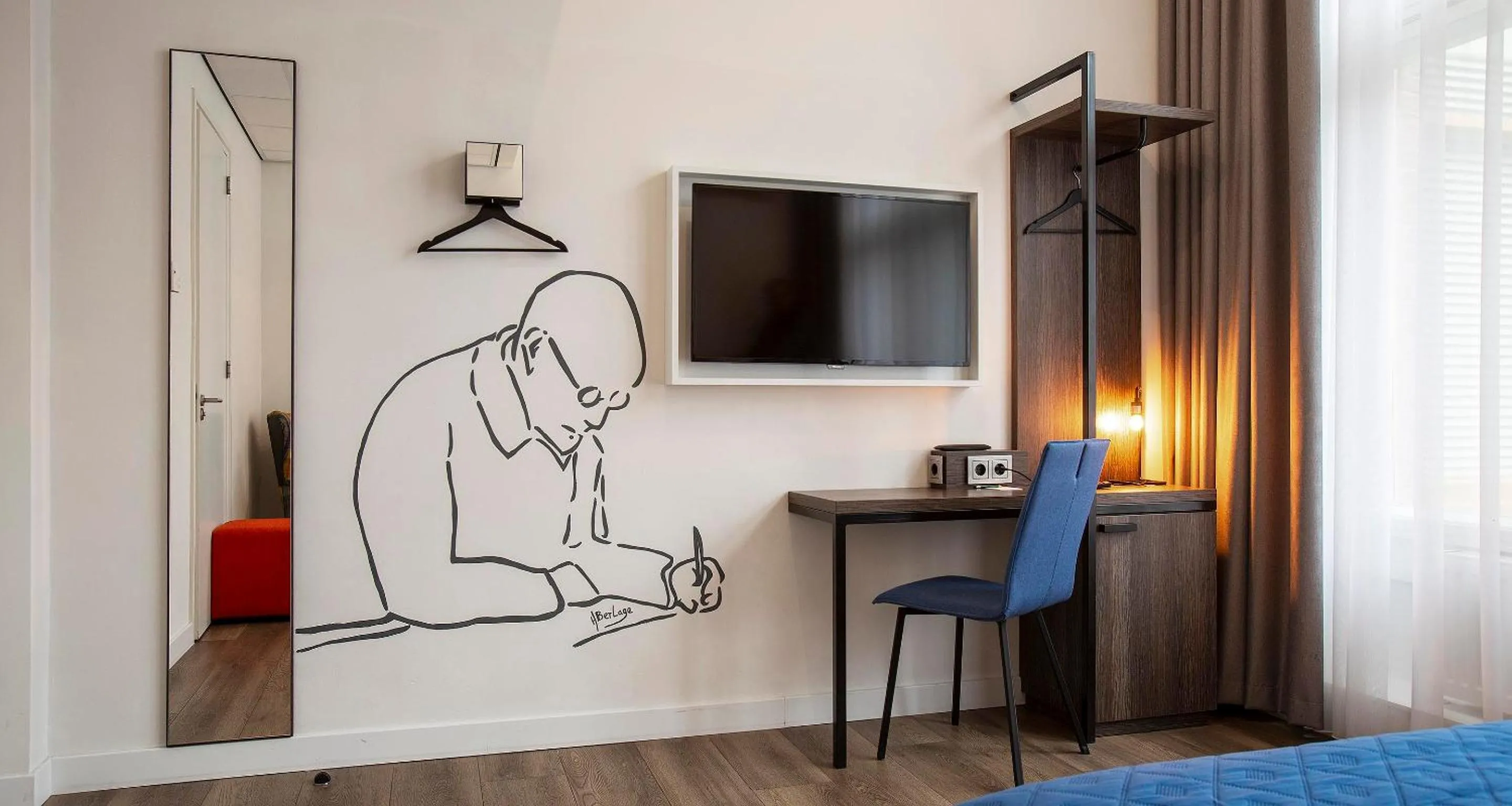Bedroom, Bed in Berlage Hotel, BW Signature Collection