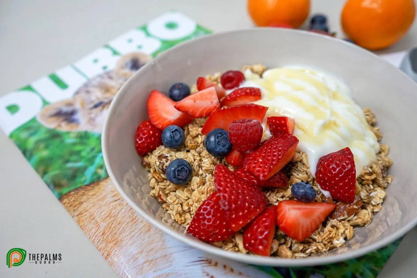 Continental breakfast in The Palms Dubbo