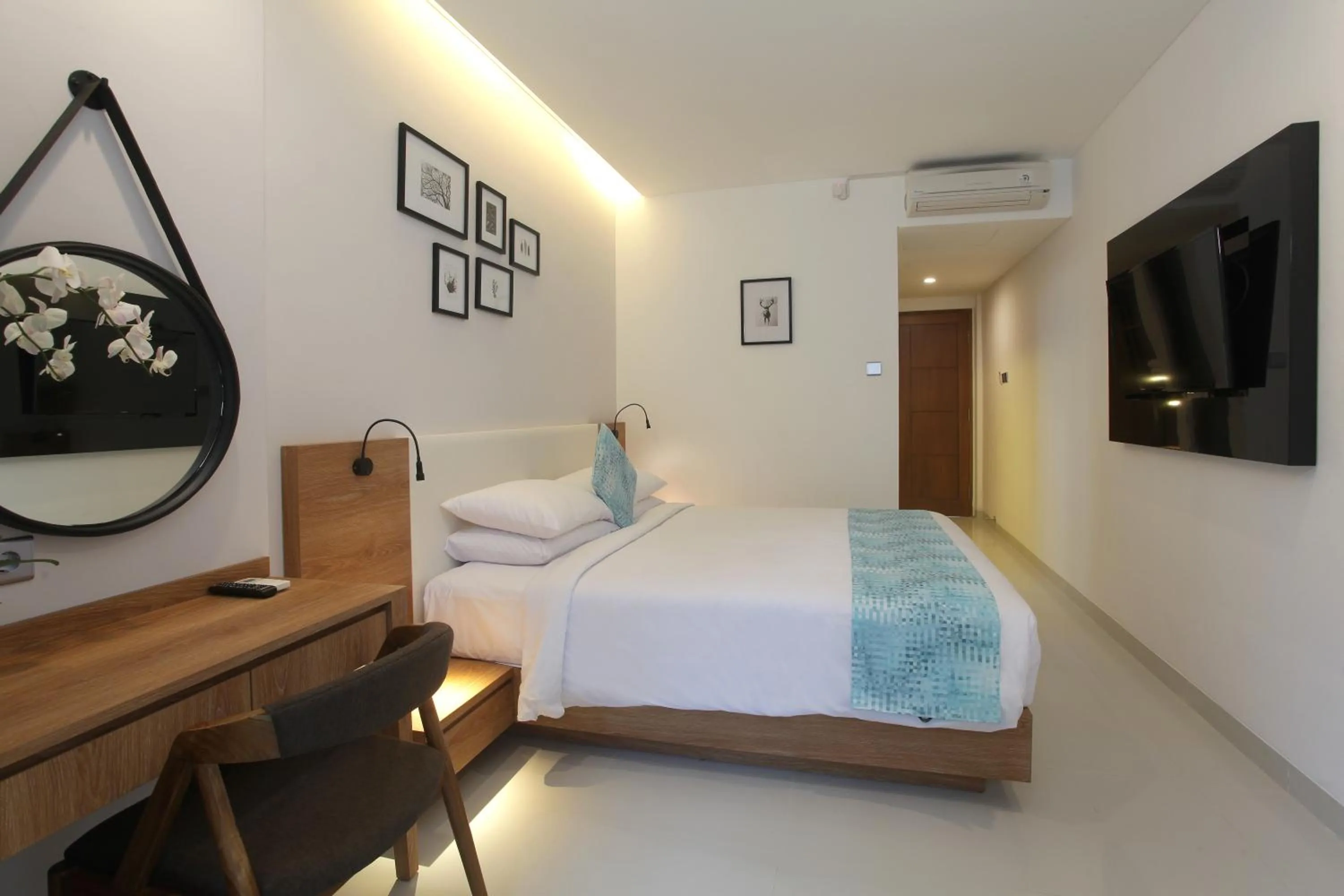 Bedroom, Bed in Matahari Bungalow