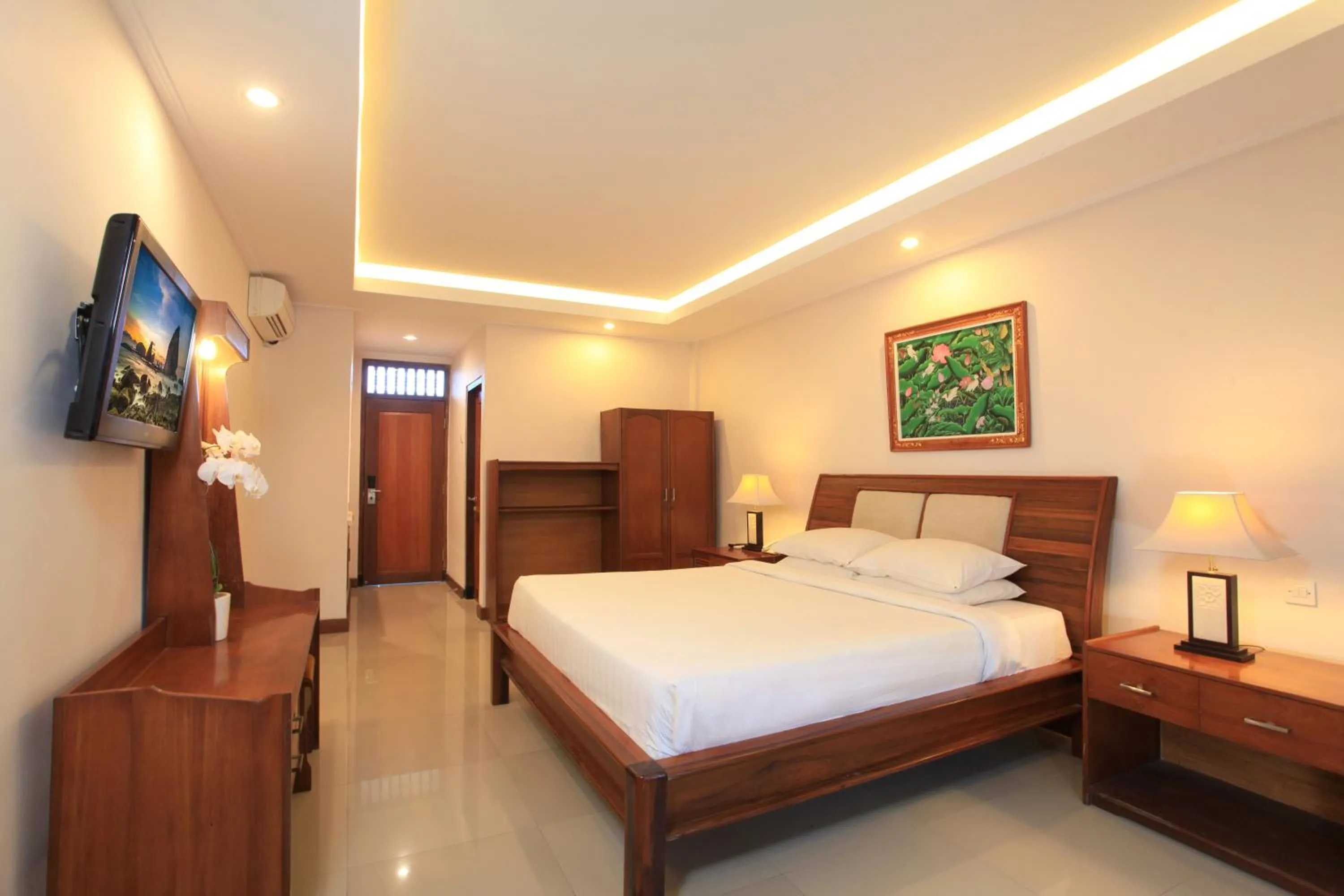 Bedroom, Bed in Matahari Bungalow