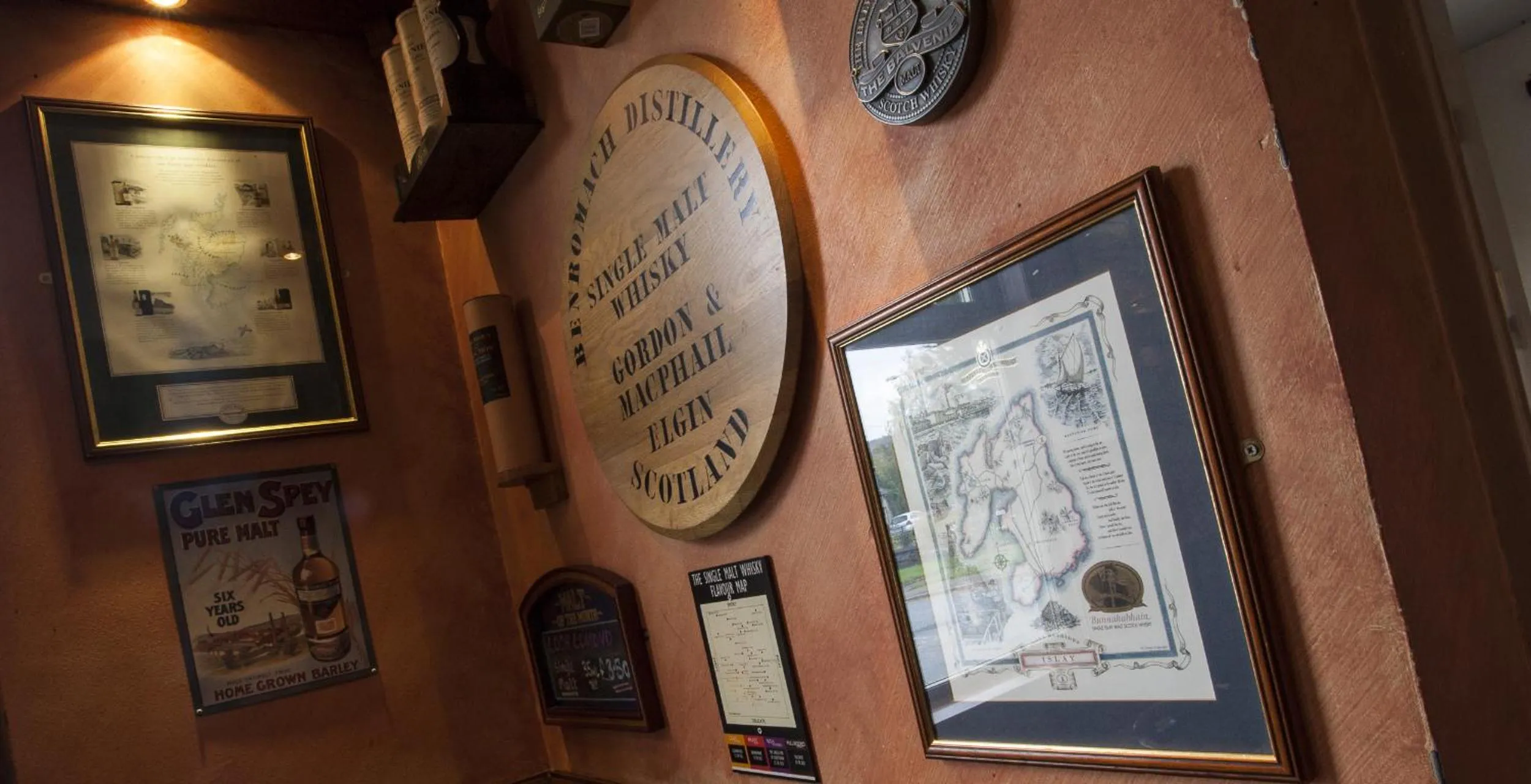 Decorative detail in The Glen Hotel Newtonmore