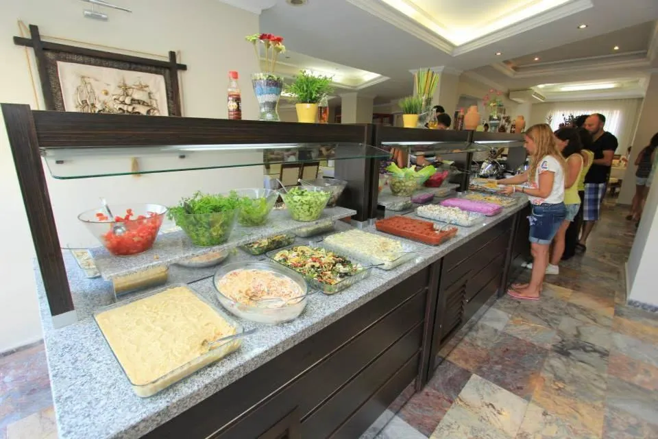 Food and drinks in meryemana hotel