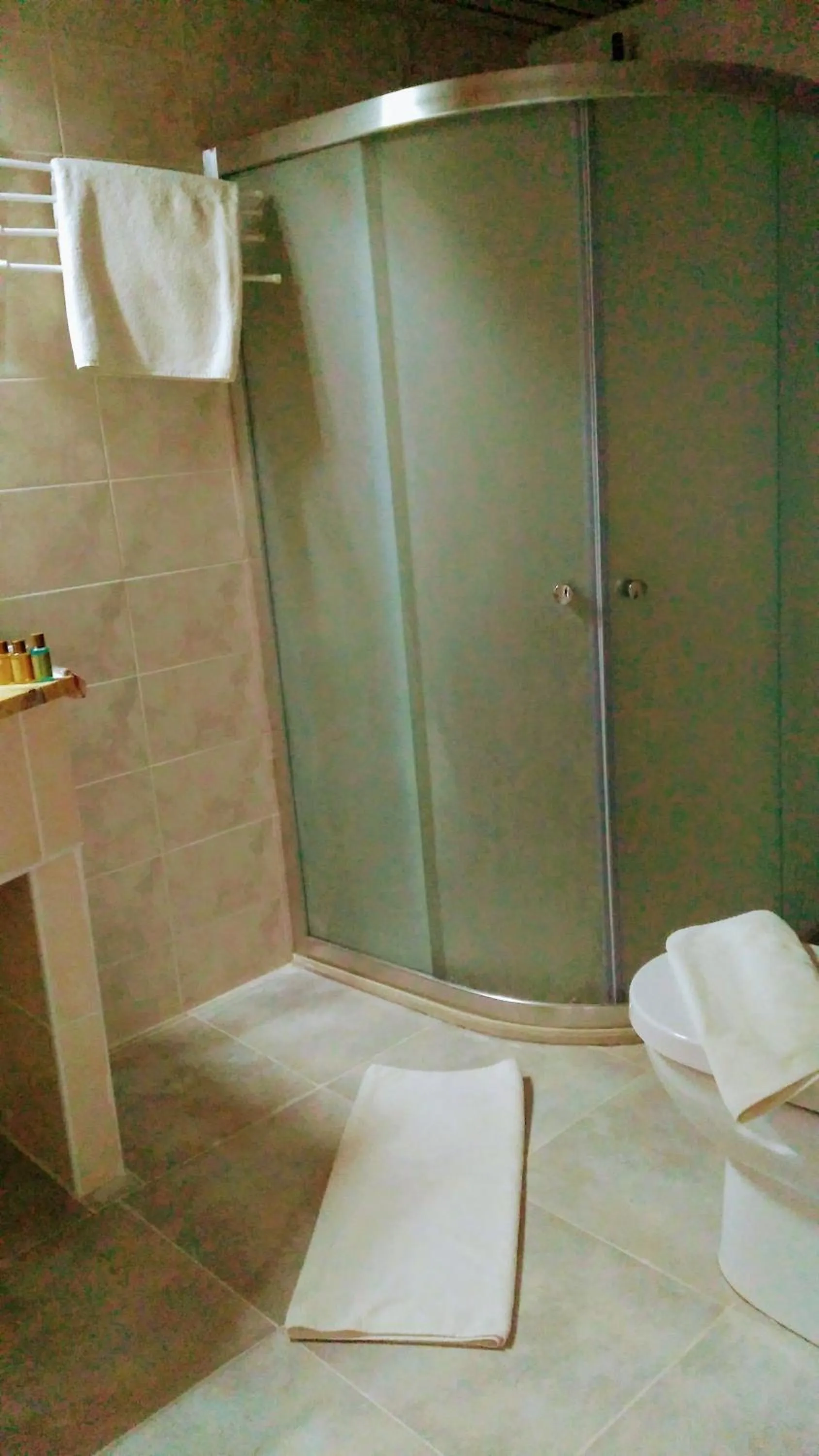 Shower in meryemana hotel