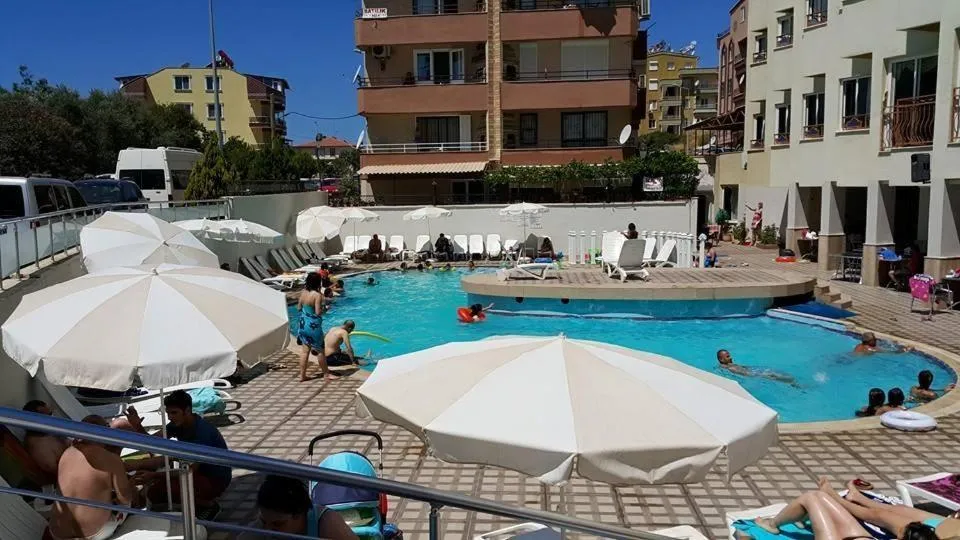 Swimming pool in meryemana hotel