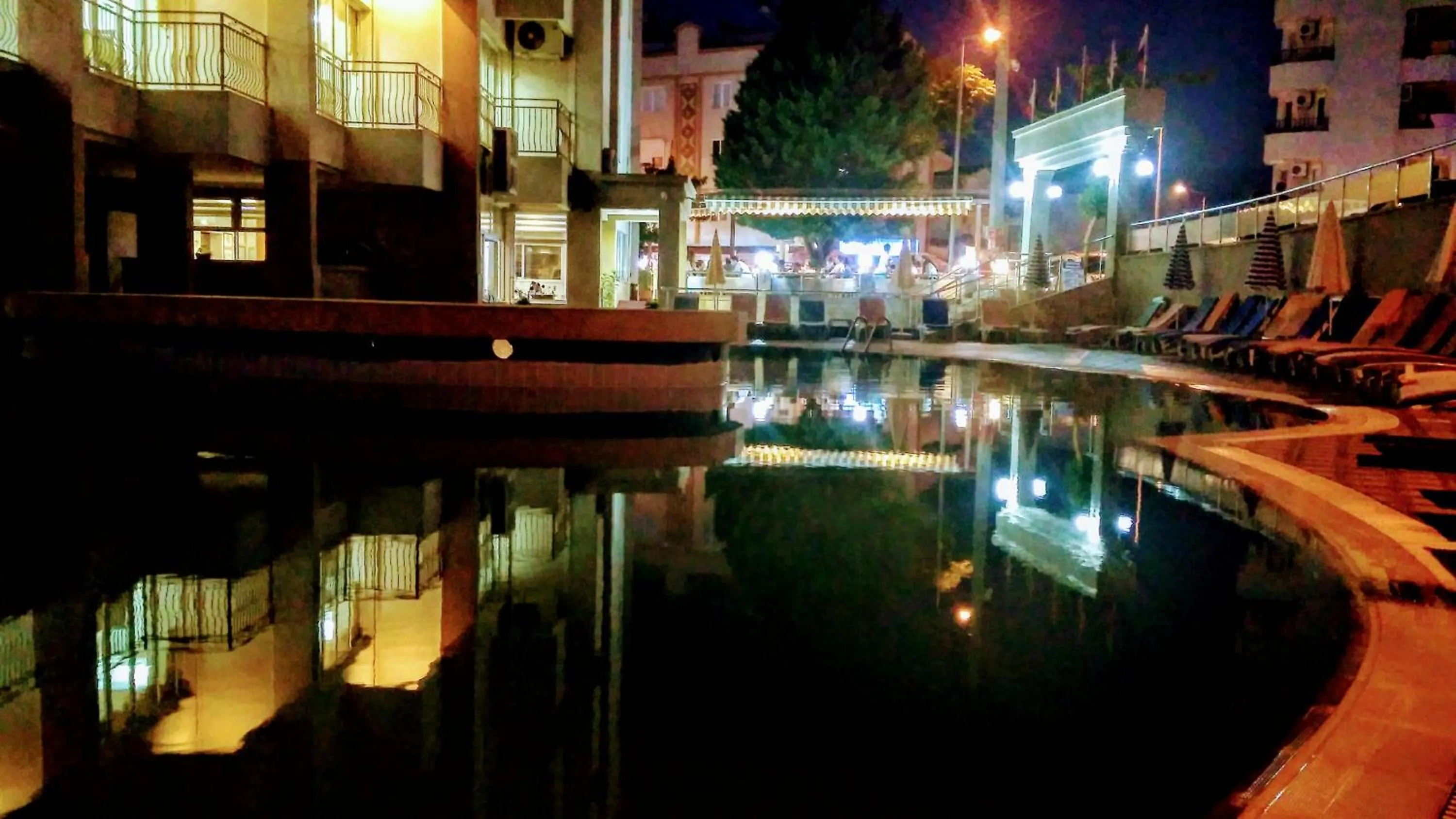 Night in meryemana hotel