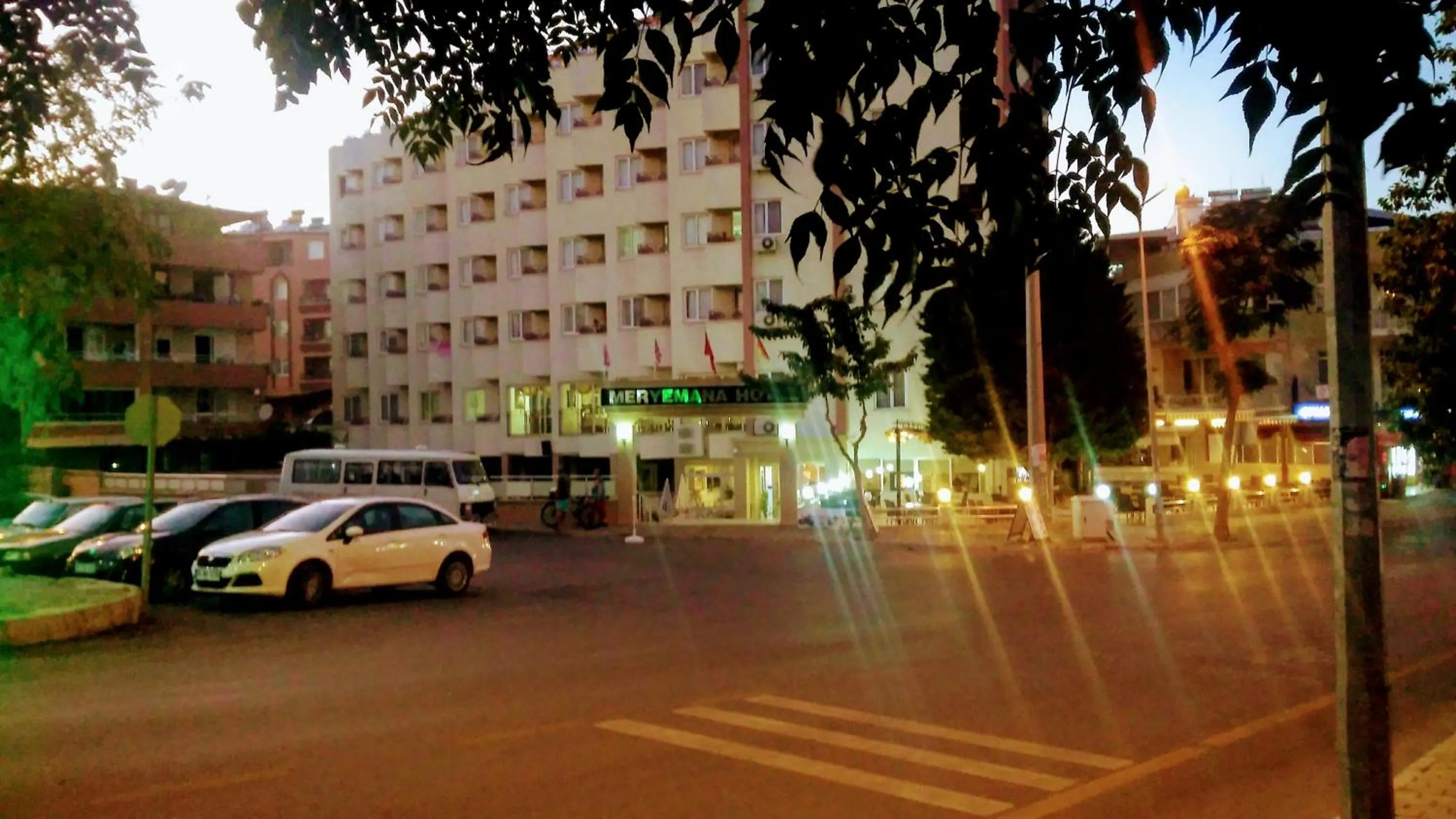 Property building in meryemana hotel