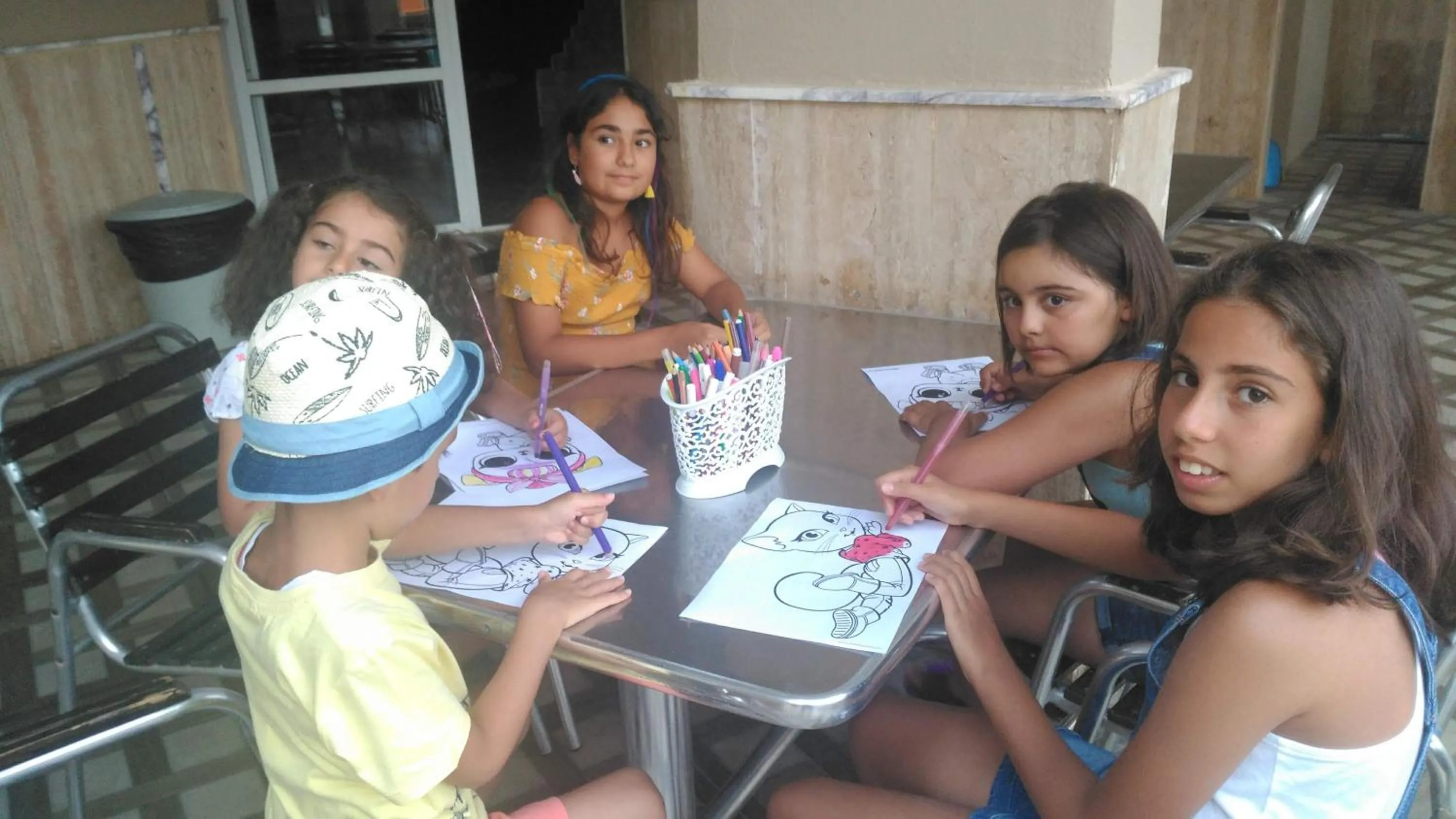 Children play ground in meryemana hotel