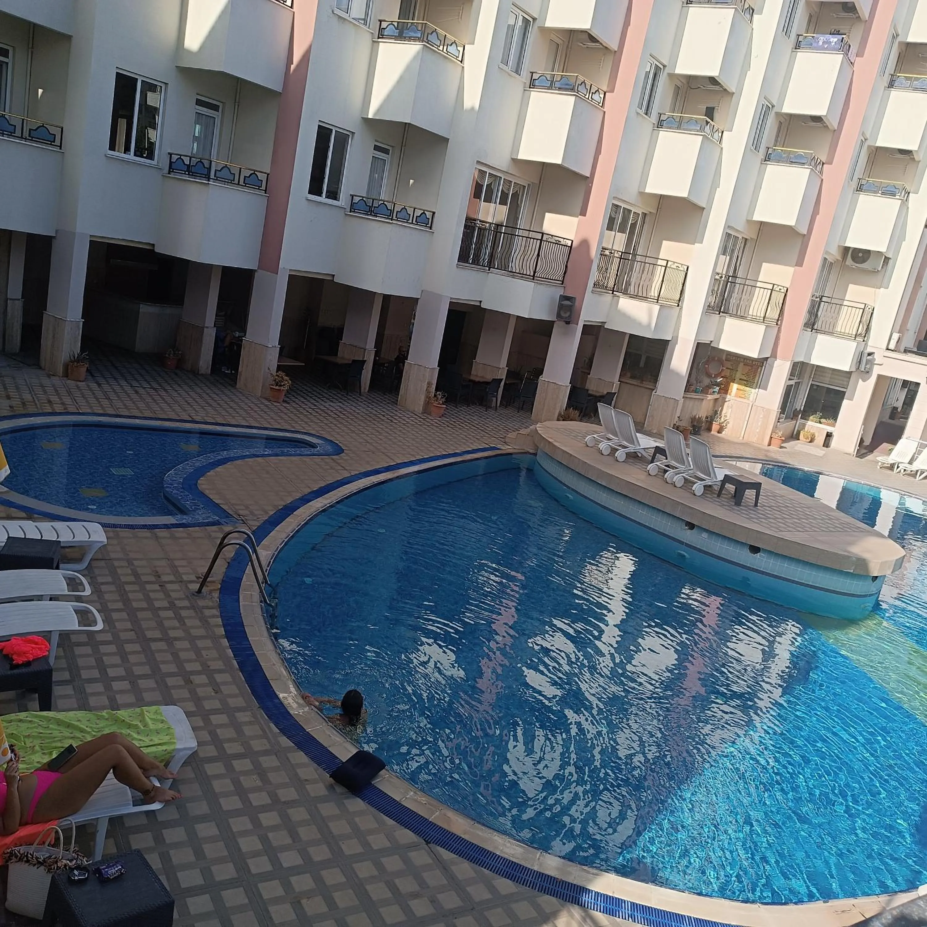 Swimming pool in meryemana hotel