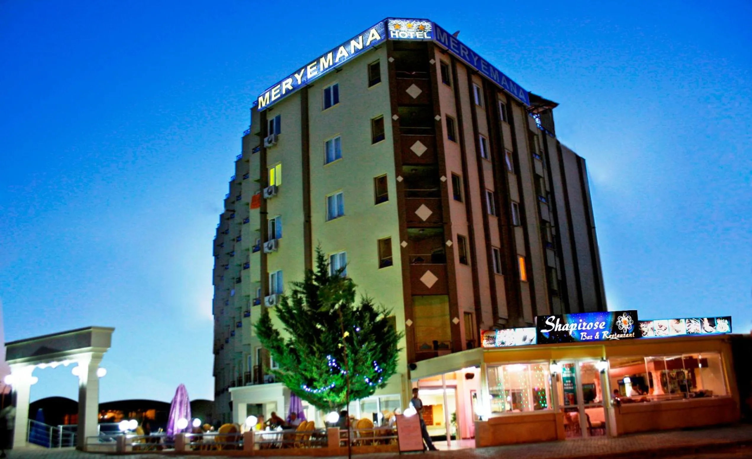 Facade/entrance in meryemana hotel