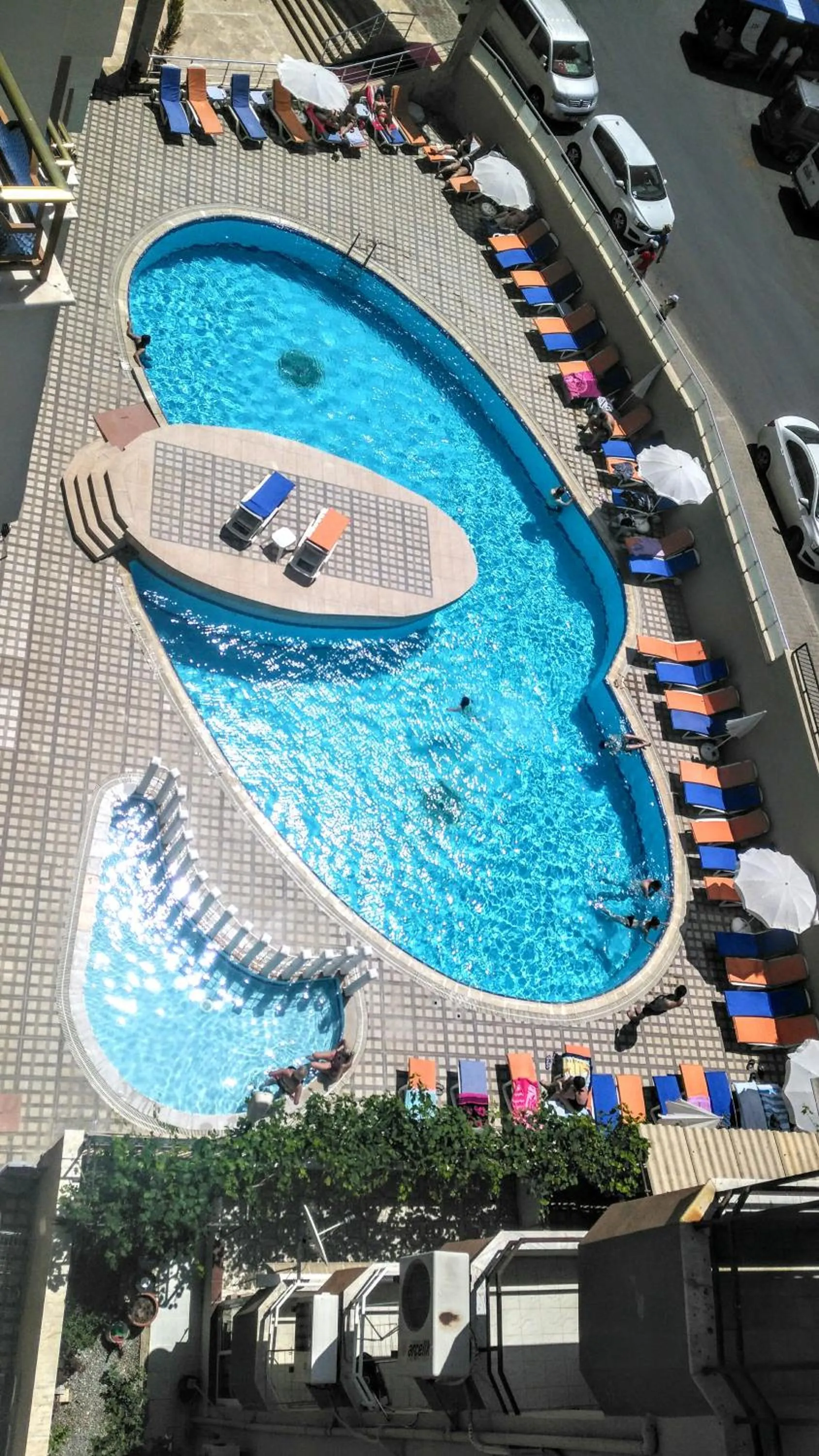 Pool view in meryemana hotel