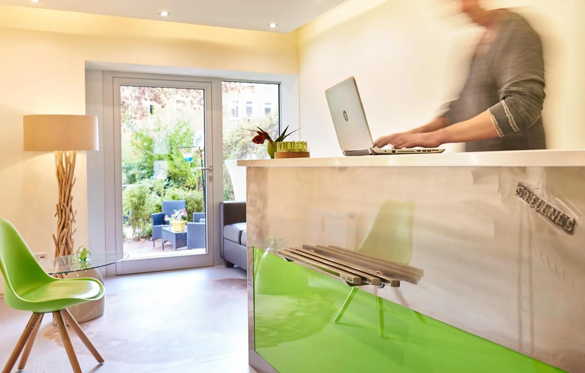 Lobby or reception in Auenwald Hotel und Apartmenthaus