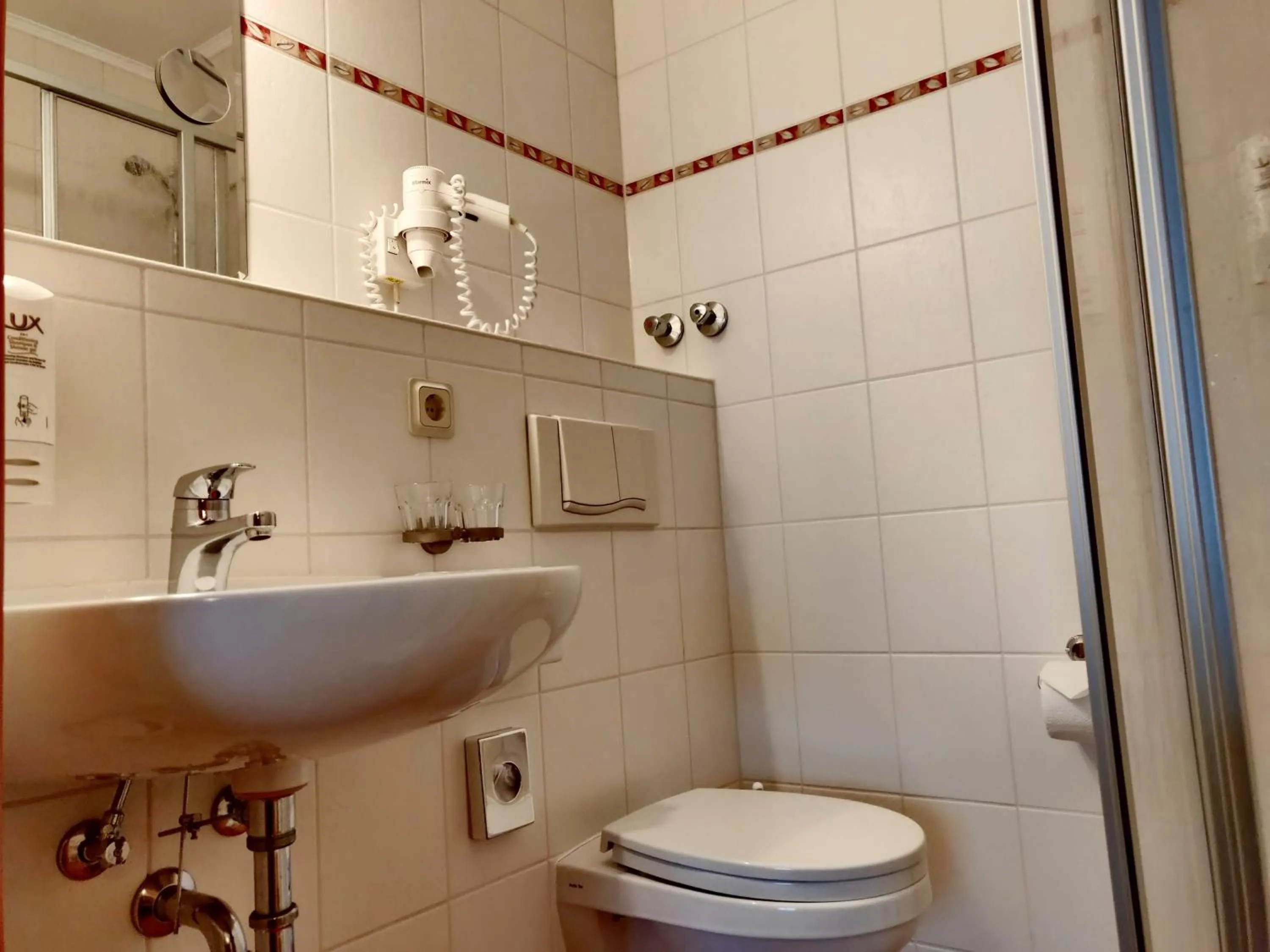 Bathroom in Hotel Neue Höhe