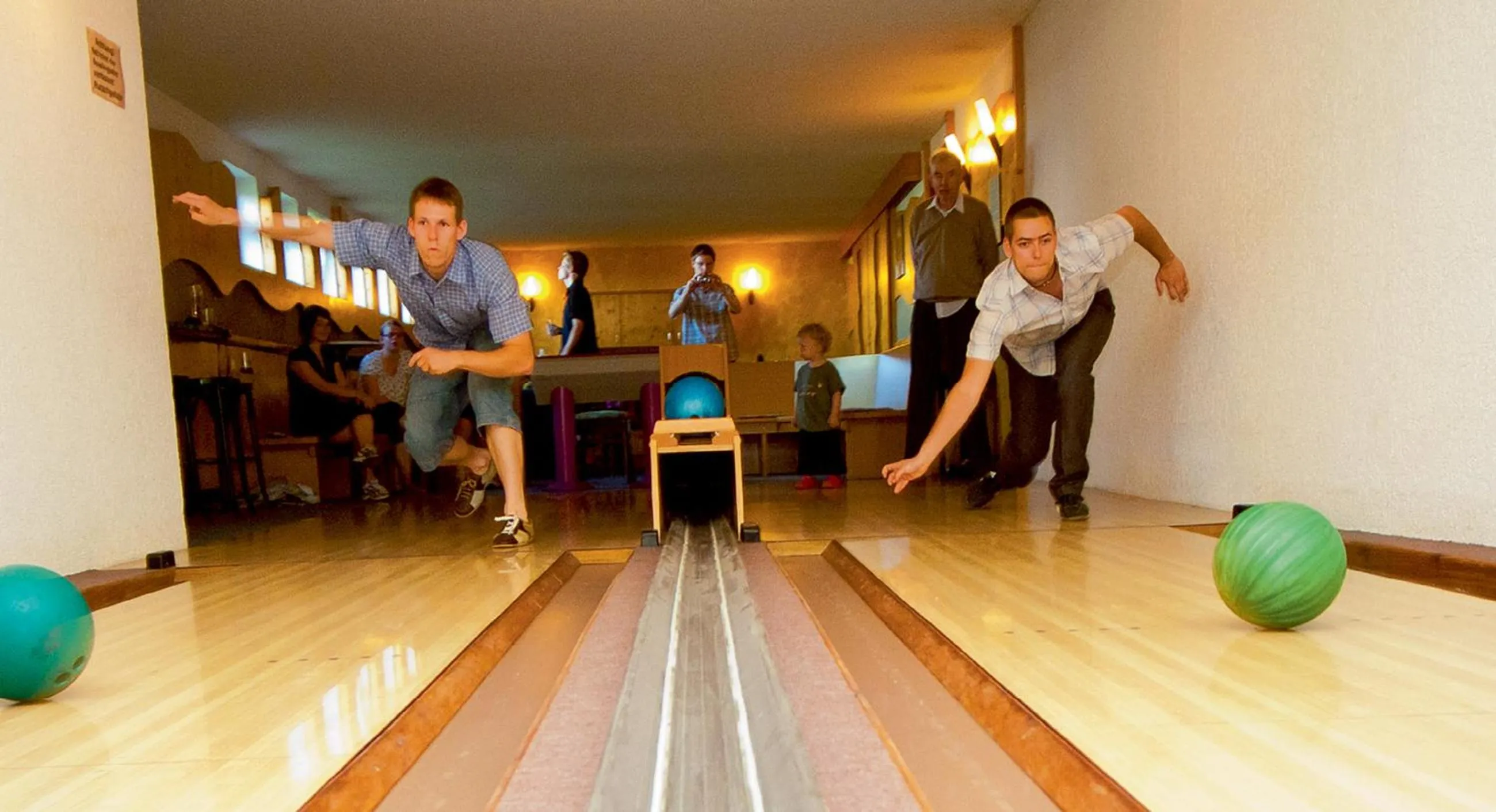 Bowling in Hotel Neue Höhe