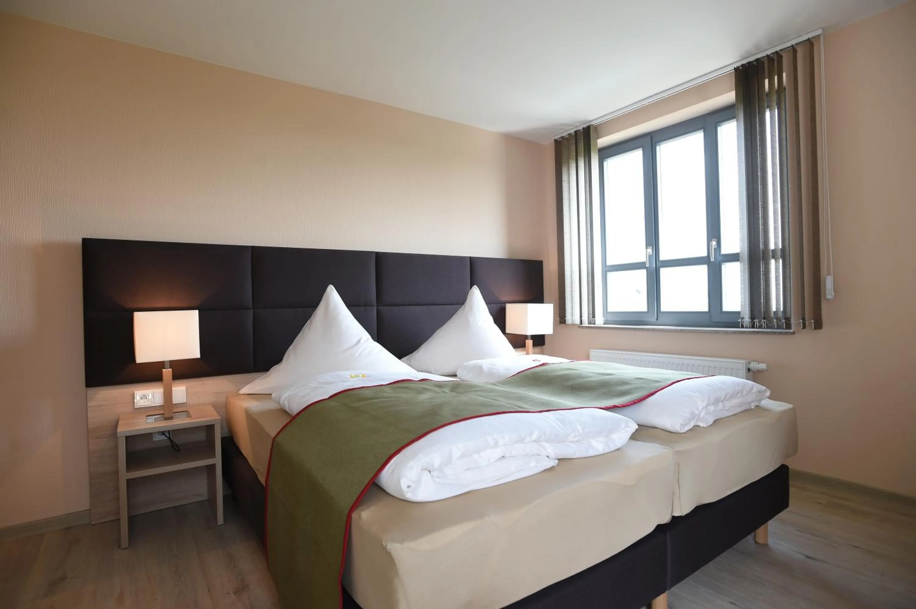 Photo of the whole room, Bed in Hotel Neue Höhe