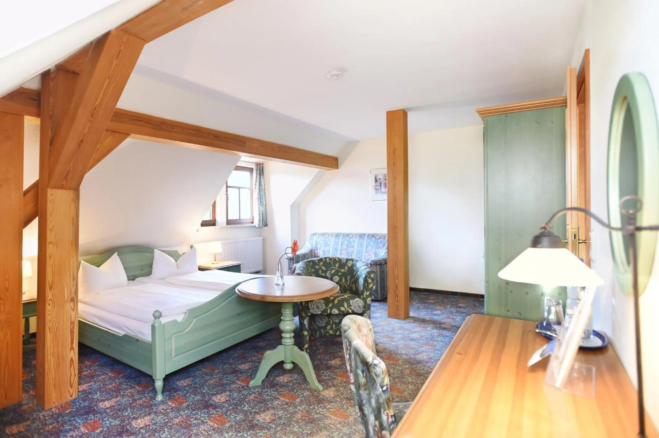 Photo of the whole room, Bed in Hotel Neue Höhe